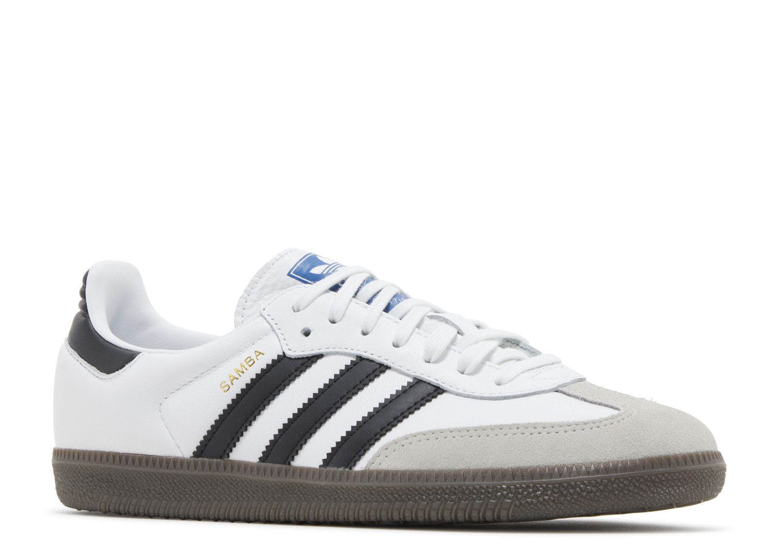 Samba OG J 'White Black Gum' - Adidas - IE3675 - cloud white/core black ...