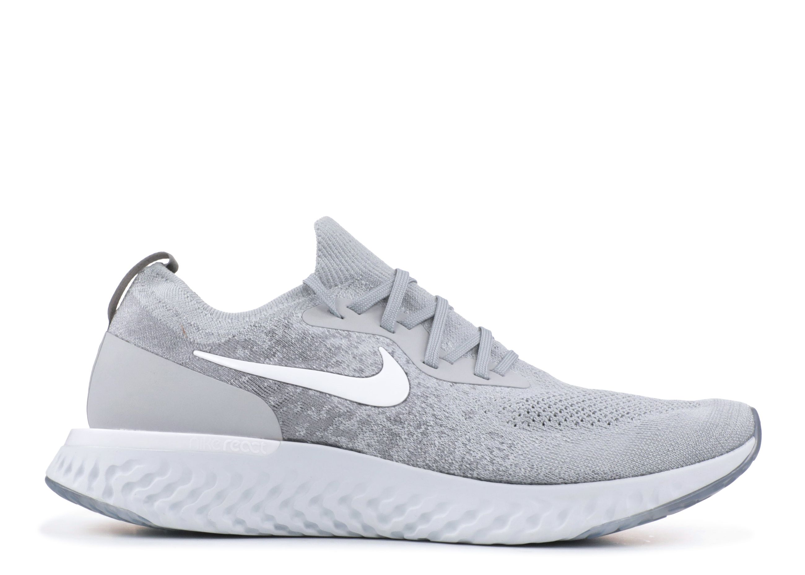 nike epic react wolf grey