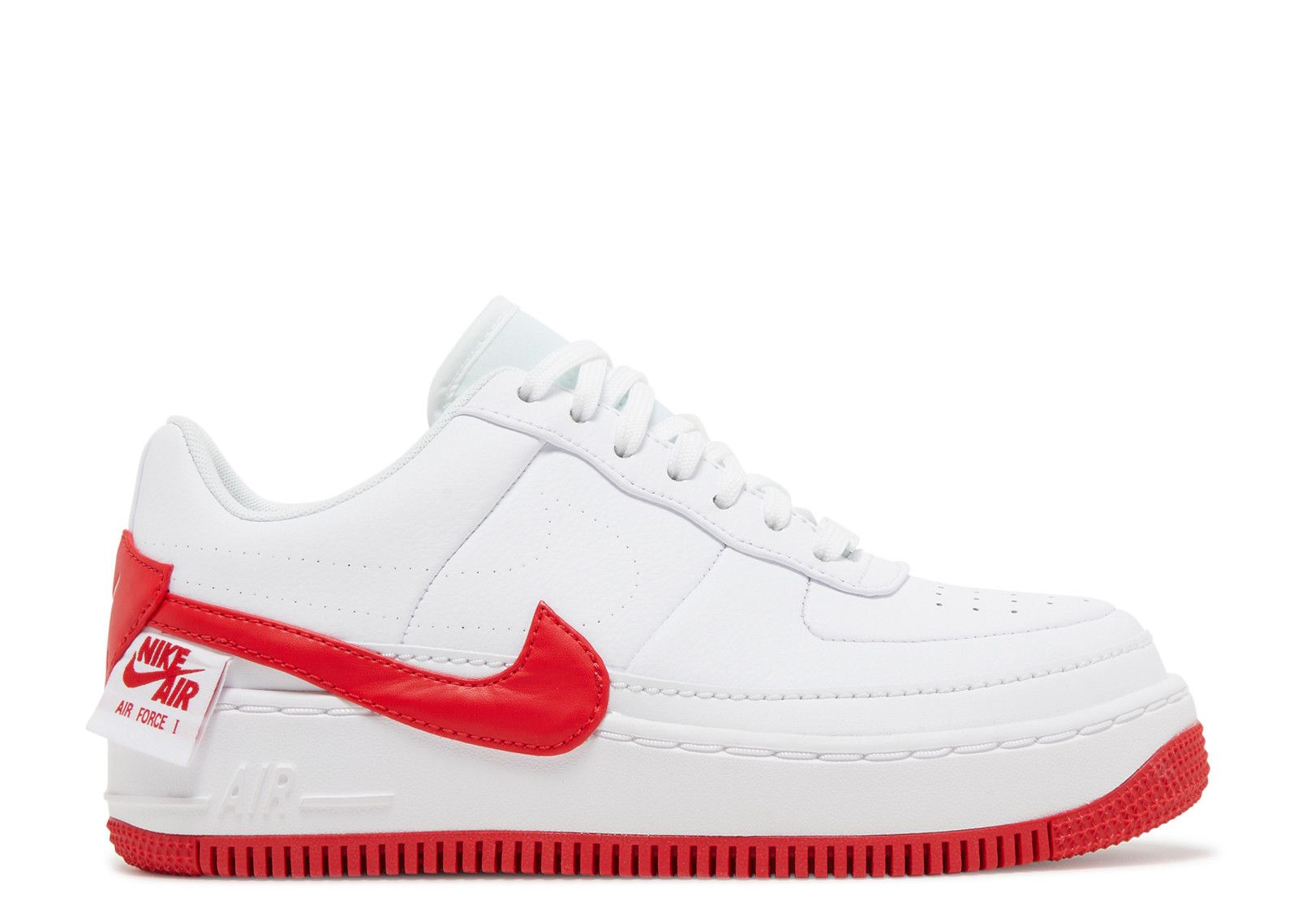 Wmns Air Force 1 Jester 'University Red' - Nike - AO1220 106 - white/university red | Flight Club