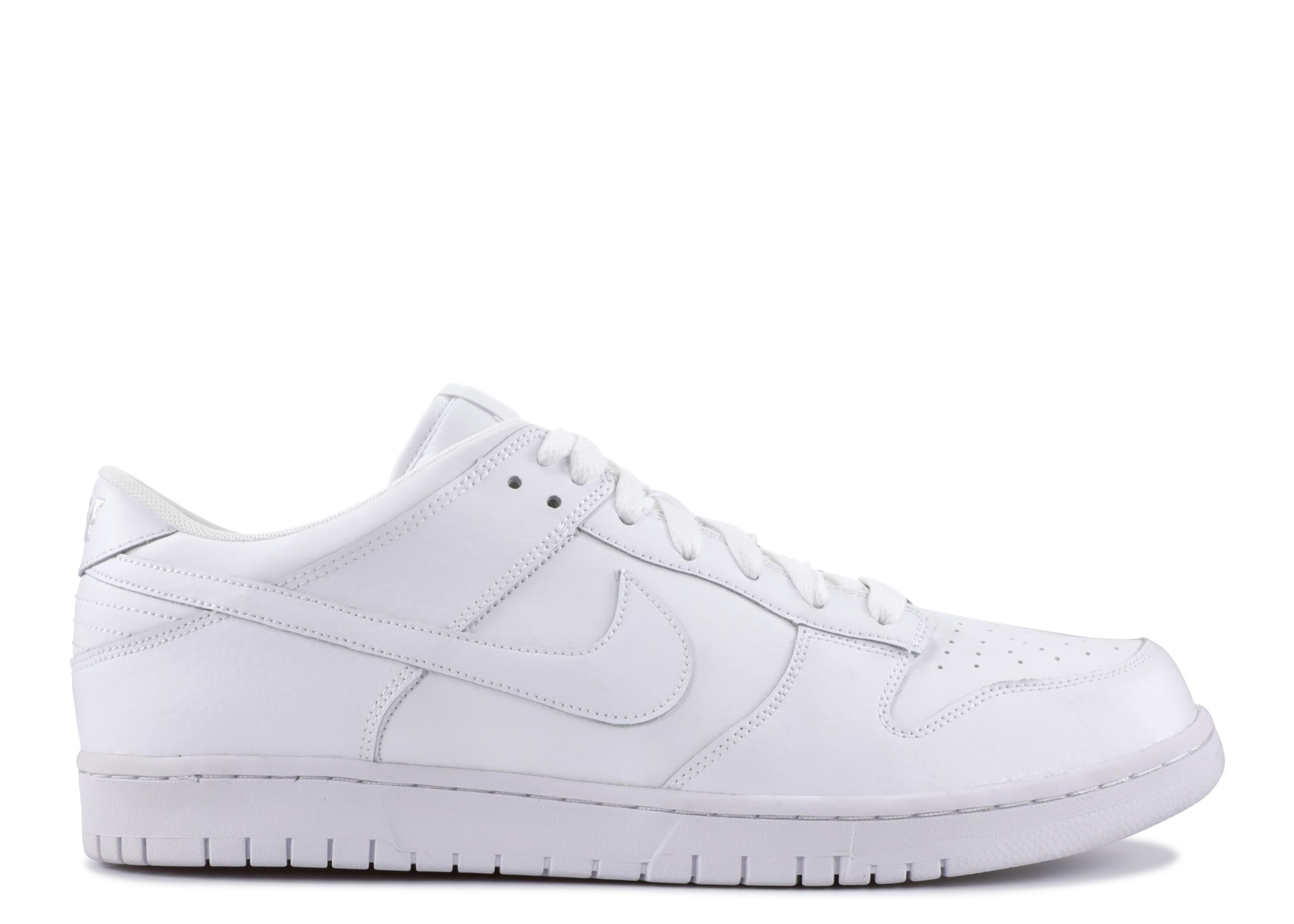 all white dunk high