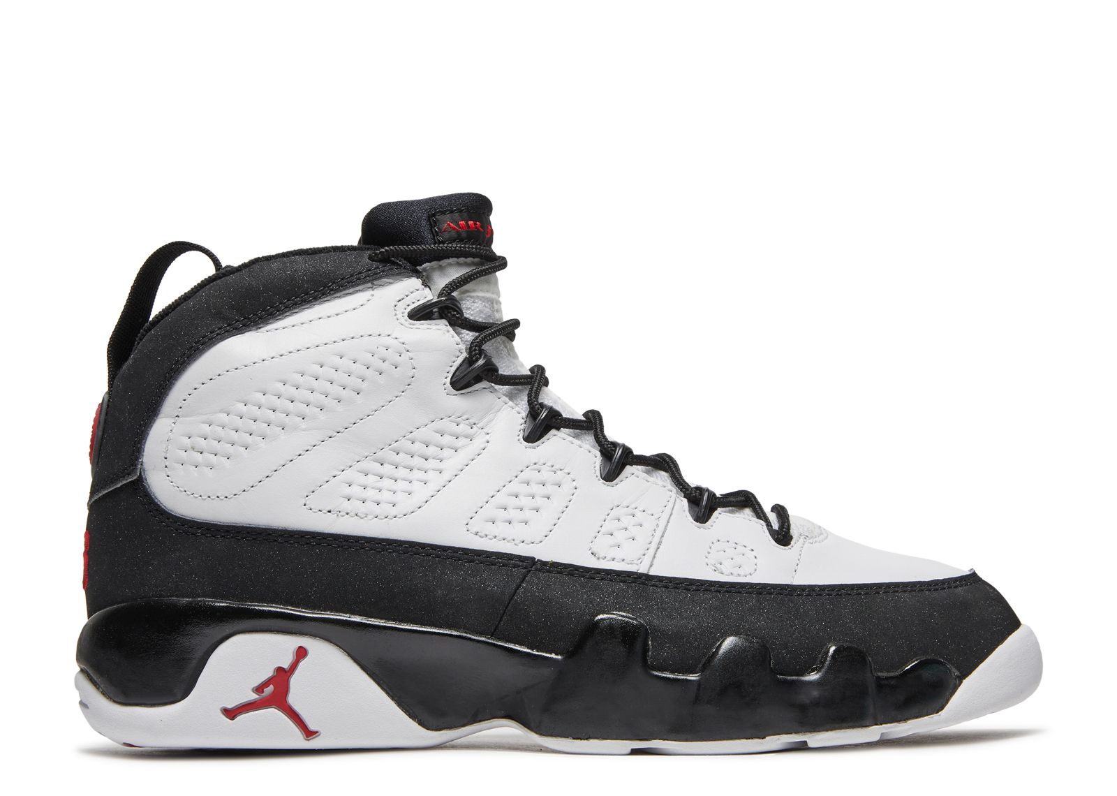 air jordan 9 black white