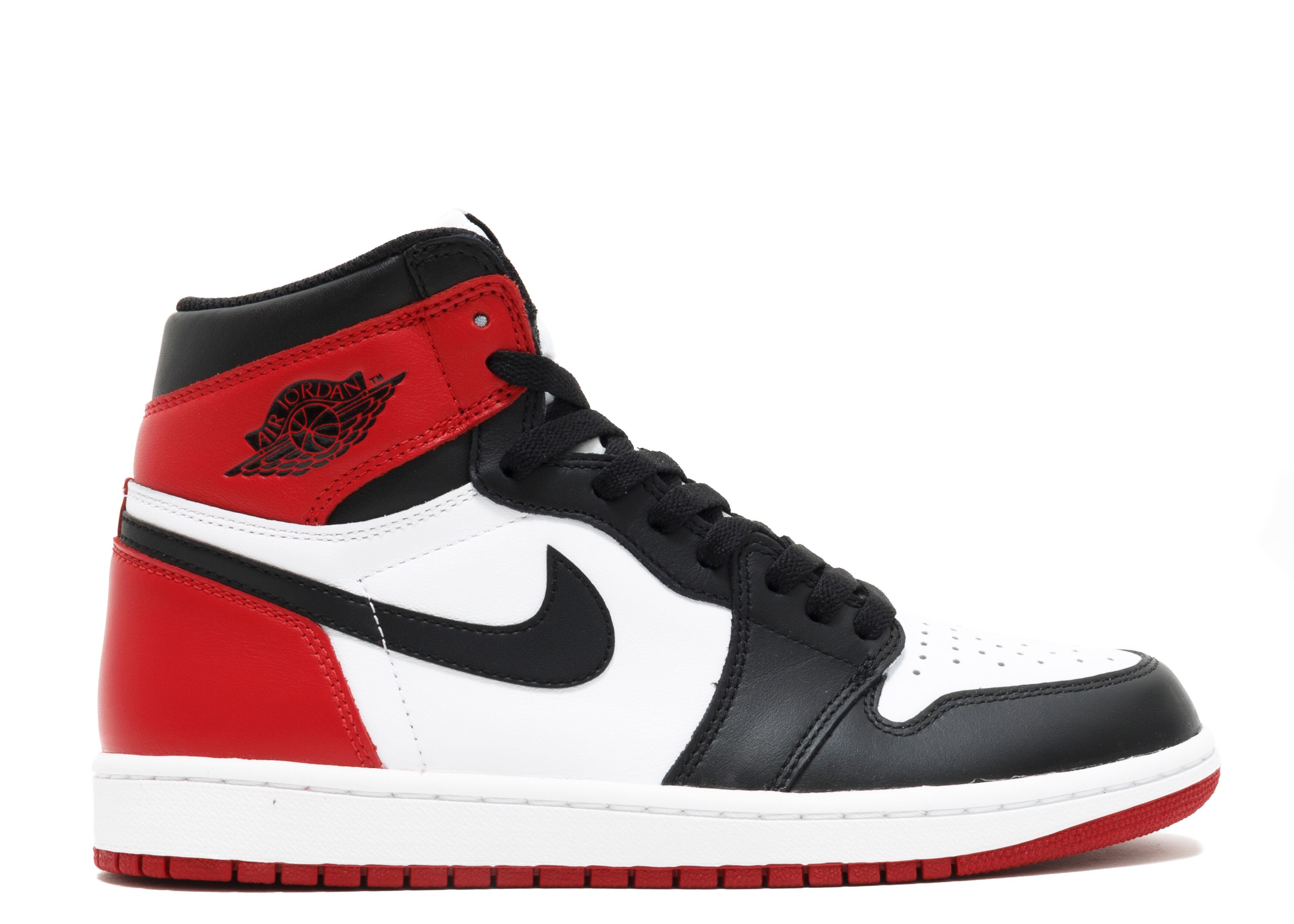 Air Jordan 1 Retro High OG 'Black Toe' 2016 - Air Jordan - 555088 125 ...