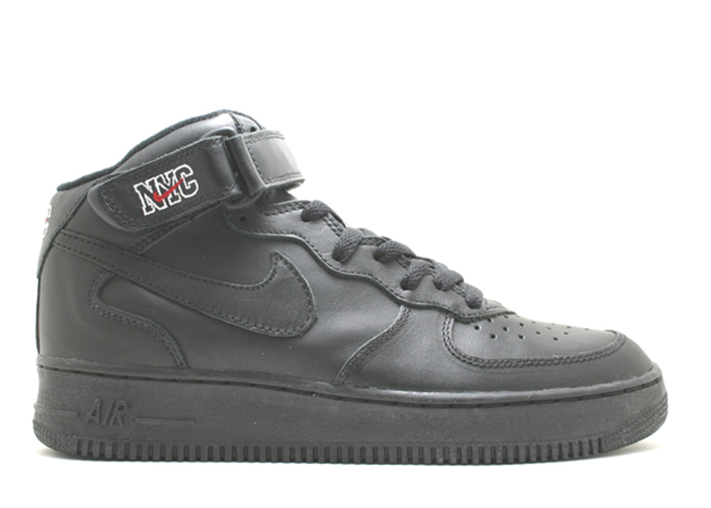 all black mid air force 1