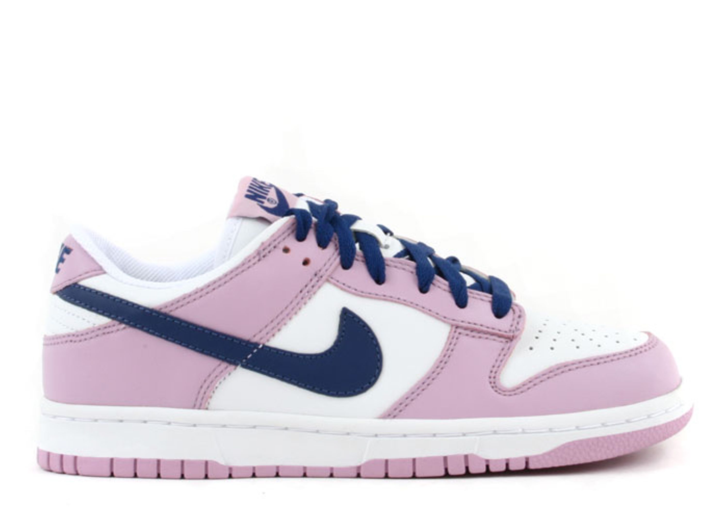 Wmns Dunk Low - Nike - 309324 143 - white/deep royal-pink mist | Flight ...