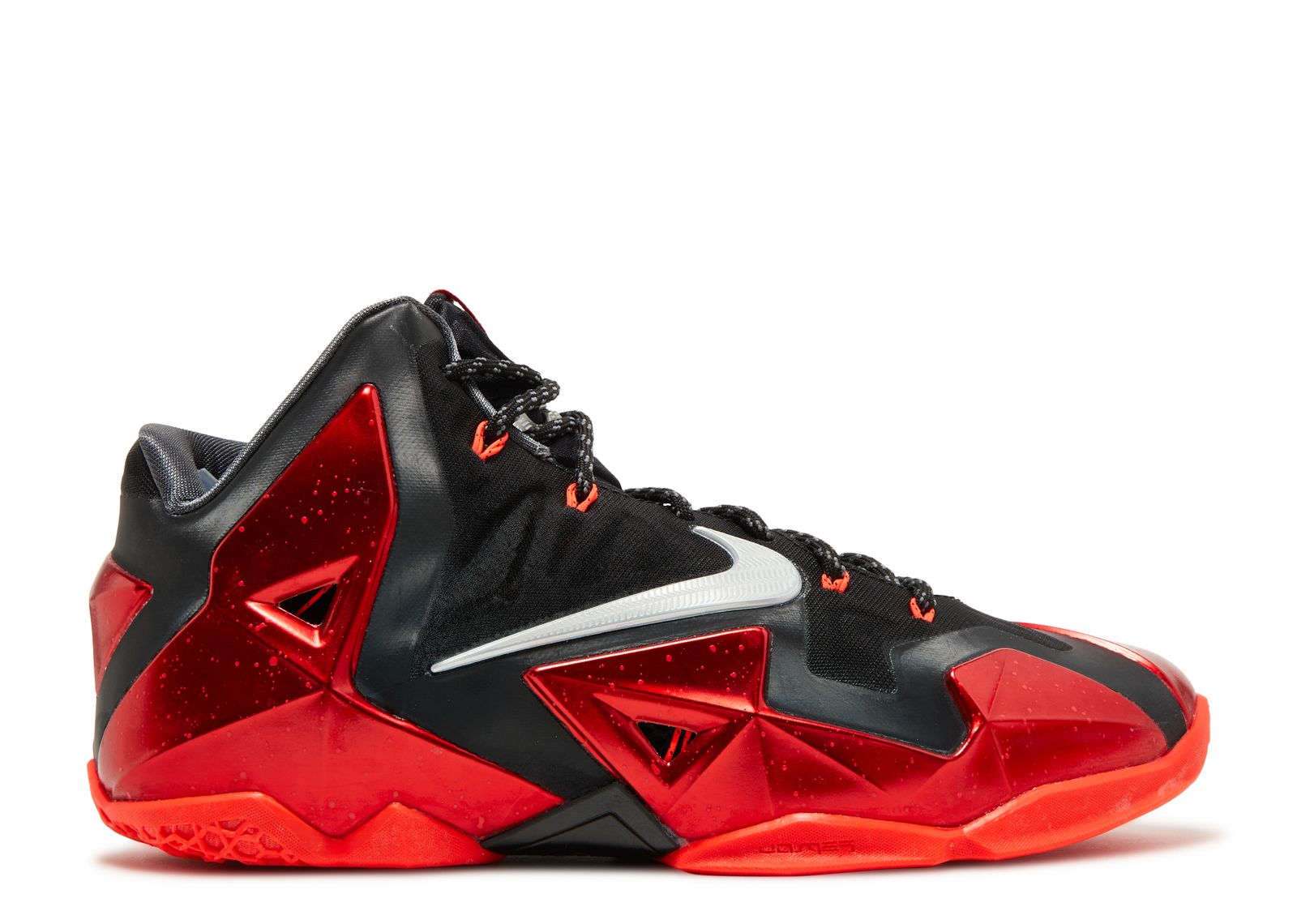 LeBron 11 'Away' - Nike - 616175 001 - black/metallic silver-university ...