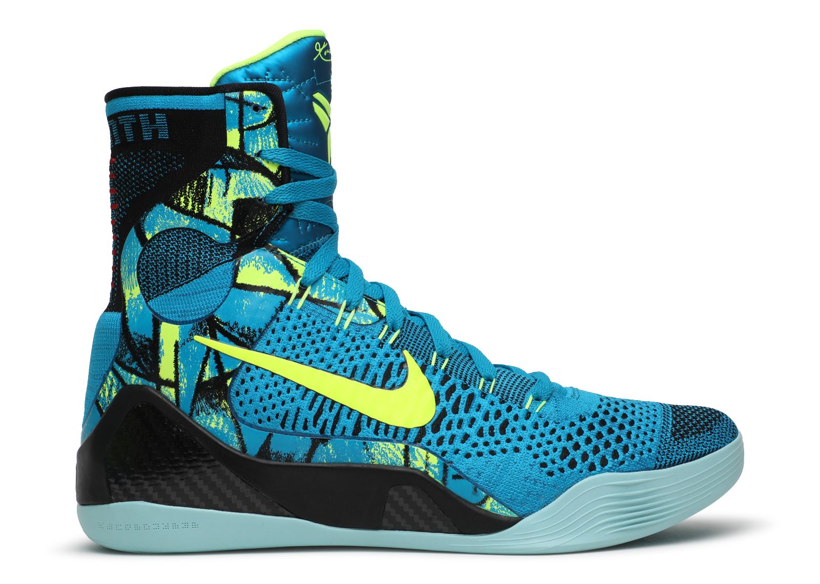 Kobe 9 Elite 'Perspective' - Nike - 630847 400 - neo turq/volt | Flight Club