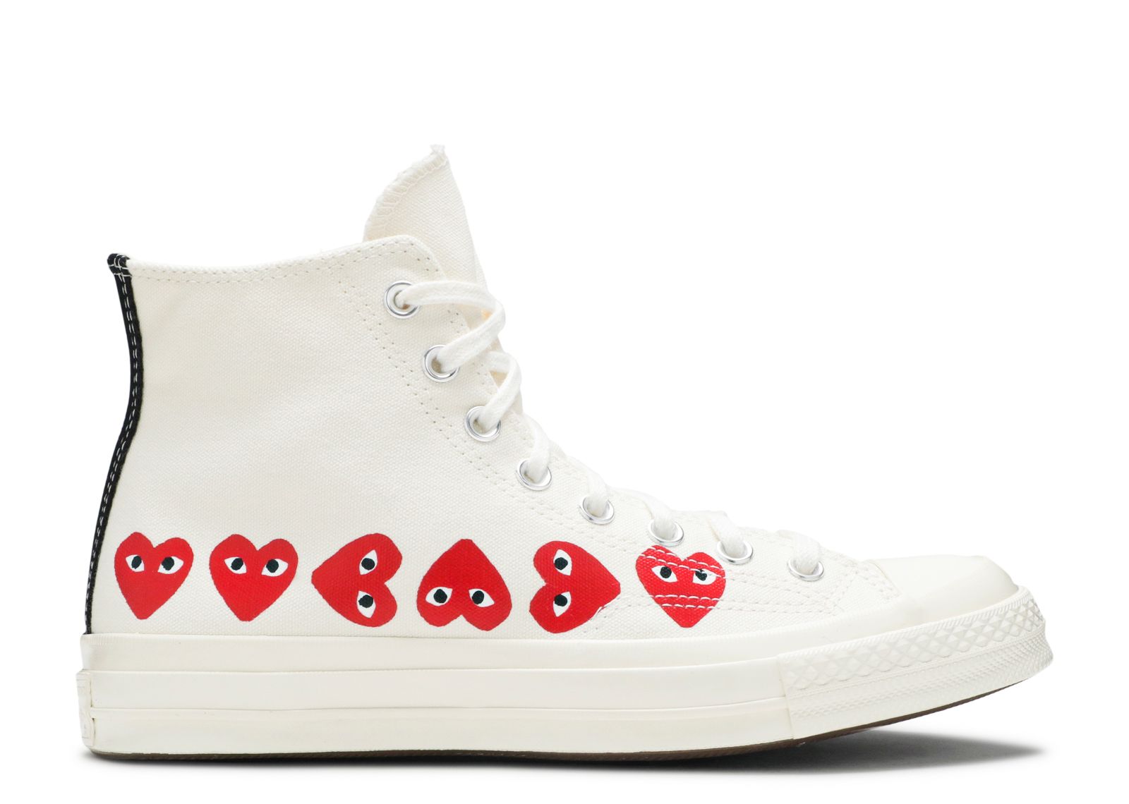 Comme Des Garçons Play X Chuck 70 Hi Top 'Multi Heart' - Converse ...