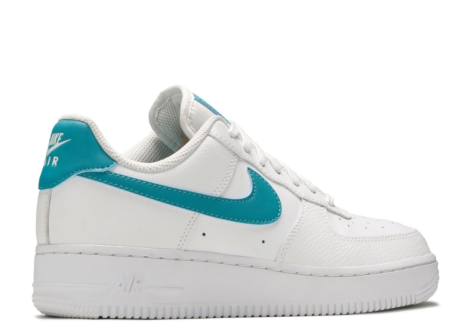 nike air force 1 07 white teal nebula metallic gold