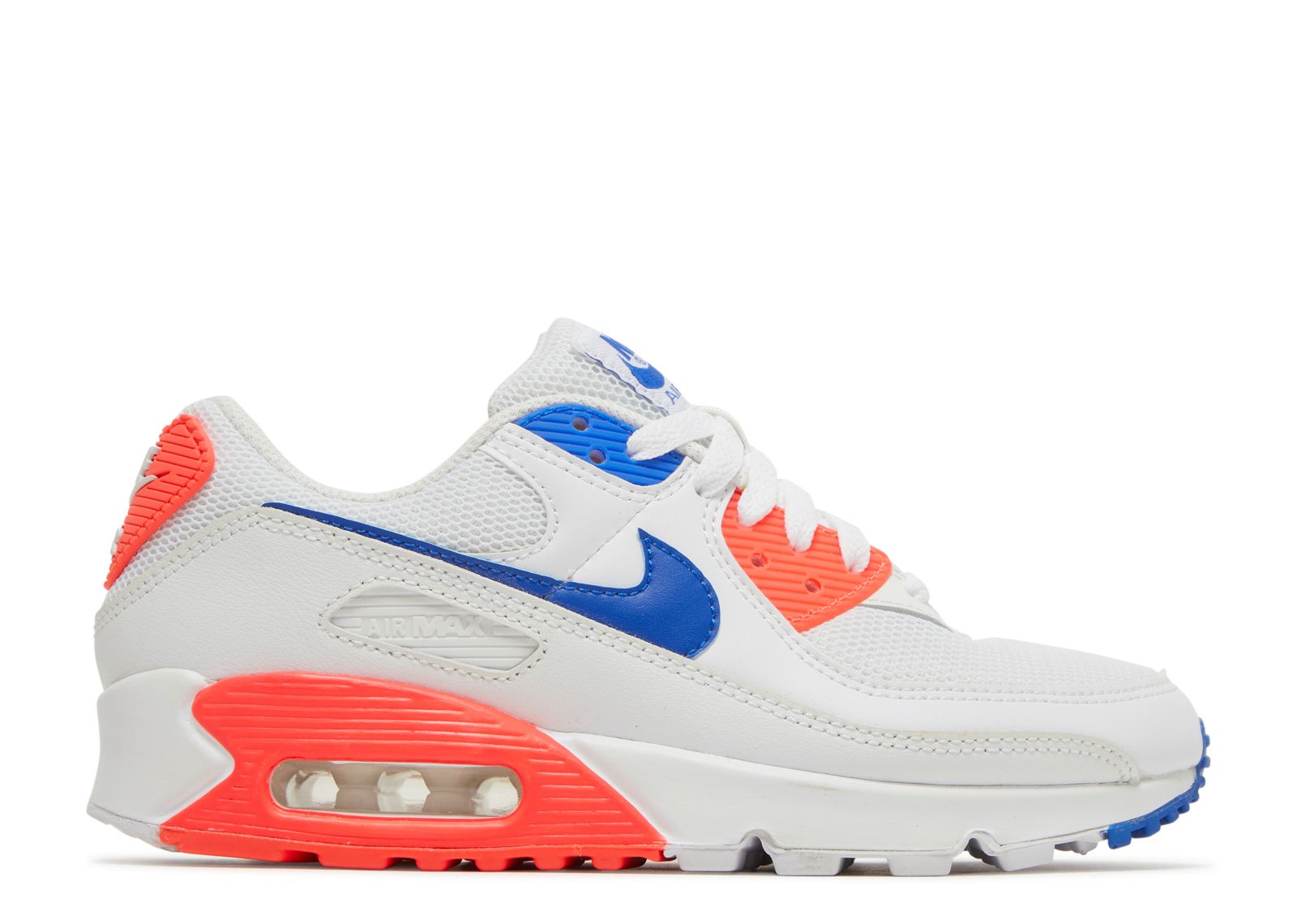 Wmns Air Max 90 'Ultramarine' - Nike - CT1039 100 - white/flash crimson ...