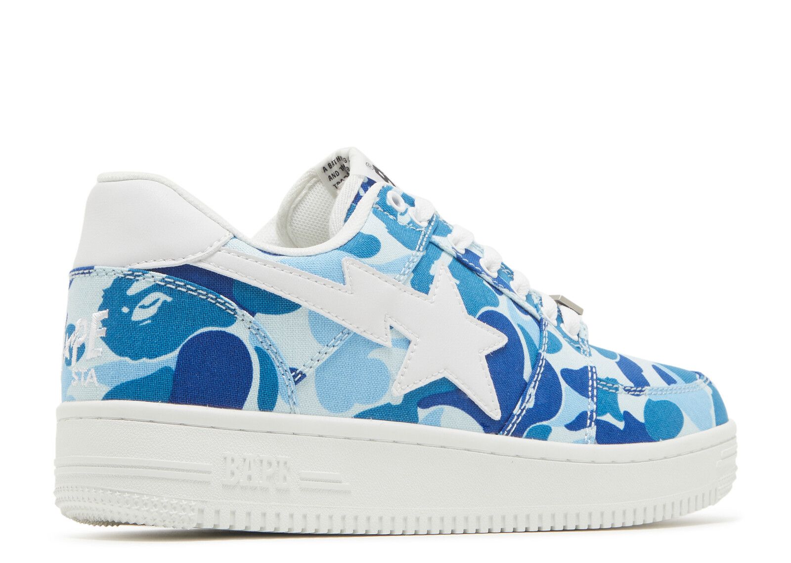 Bapesta Low 'ABC Camo Blue' - BAPE - 1H30191011 BLU - blue/abc camo ...