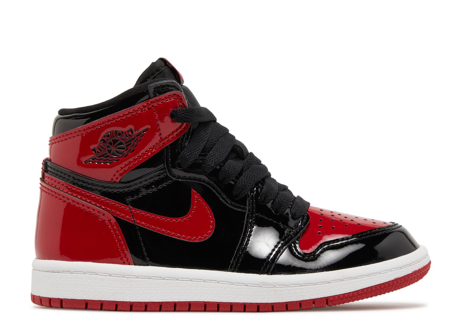 Air Jordan 1 Retro High OG PS 'Patent Bred' - Air Jordan - AQ2664 063 - black/varsity red/white 