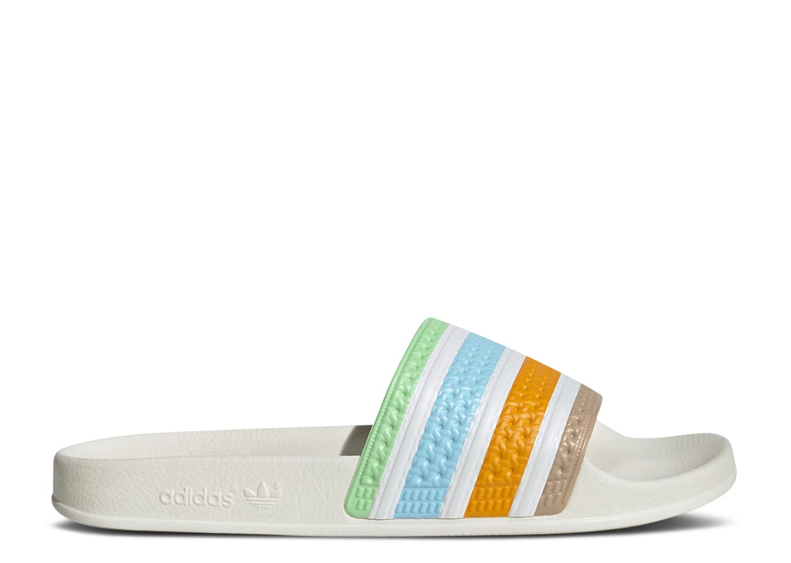 Adilette Slide 'Off White Multi' - Adidas - GY2103 - bliss blue/cloud ...