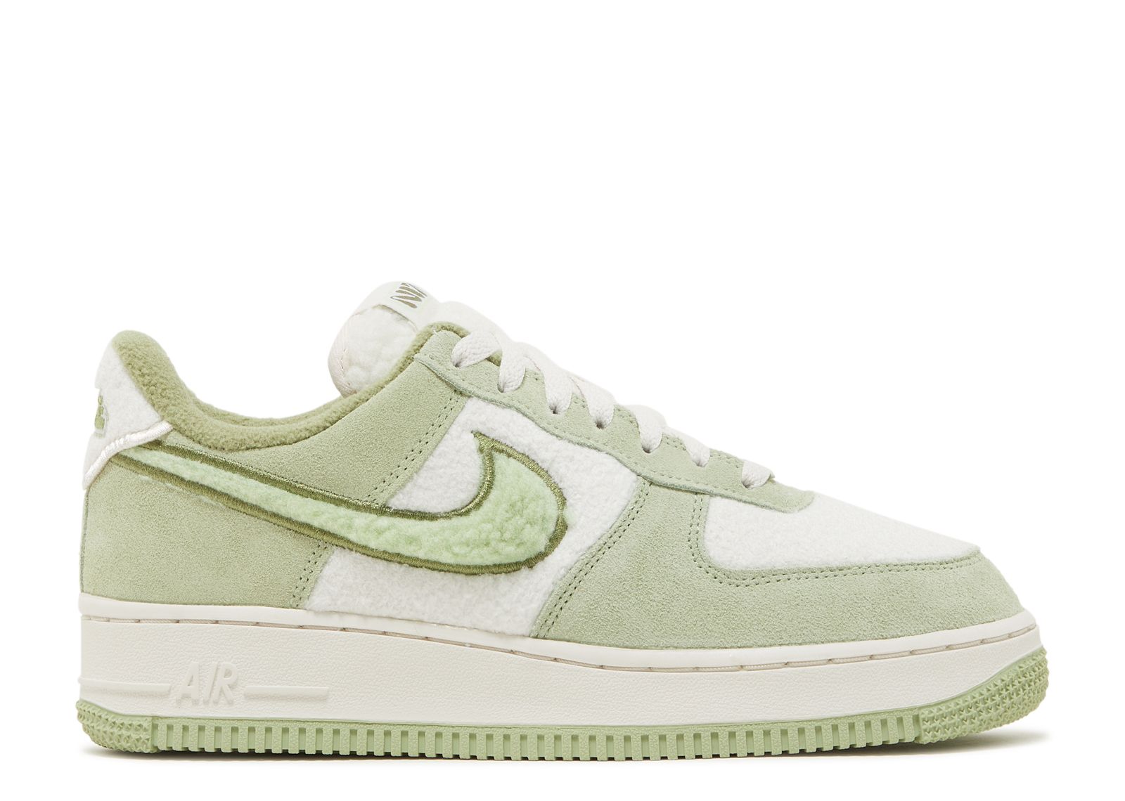 Wmns Air Force 1 '07 LX 'Fleece Honeydew' Nike FB1872 030 phantom