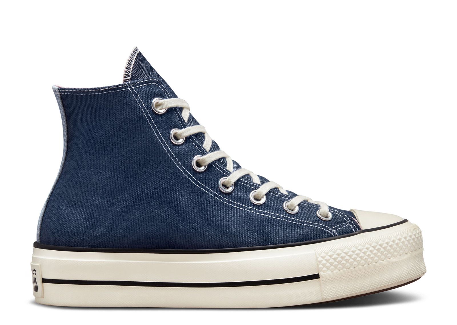 Wmns Chuck Taylor All Star Lift Platform High 'Denim Navy' - Converse ...