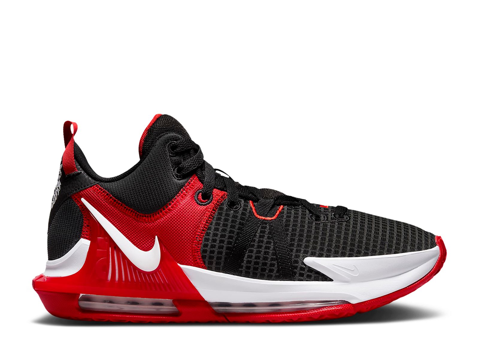 LeBron Witness 7 'Bred' - Nike - DM1123 005 - black/university red ...