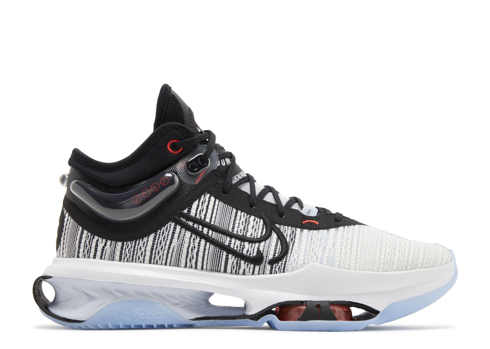 Air Zoom GT Jump 2 'White Black' - Nike - DJ9431 001 - black/white/blue ...