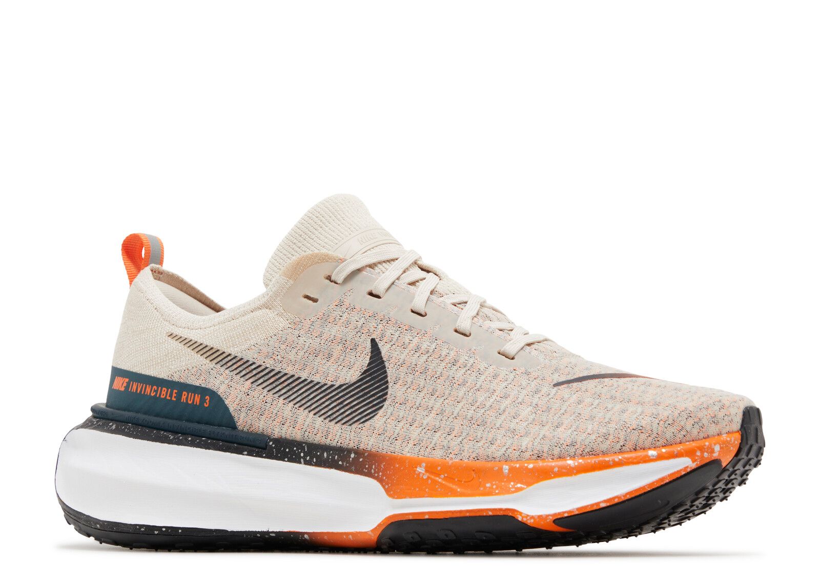 ZoomX Invincible Run Flyknit 3 'Oatmeal Safety Orange' - Nike - FQ8720 ...