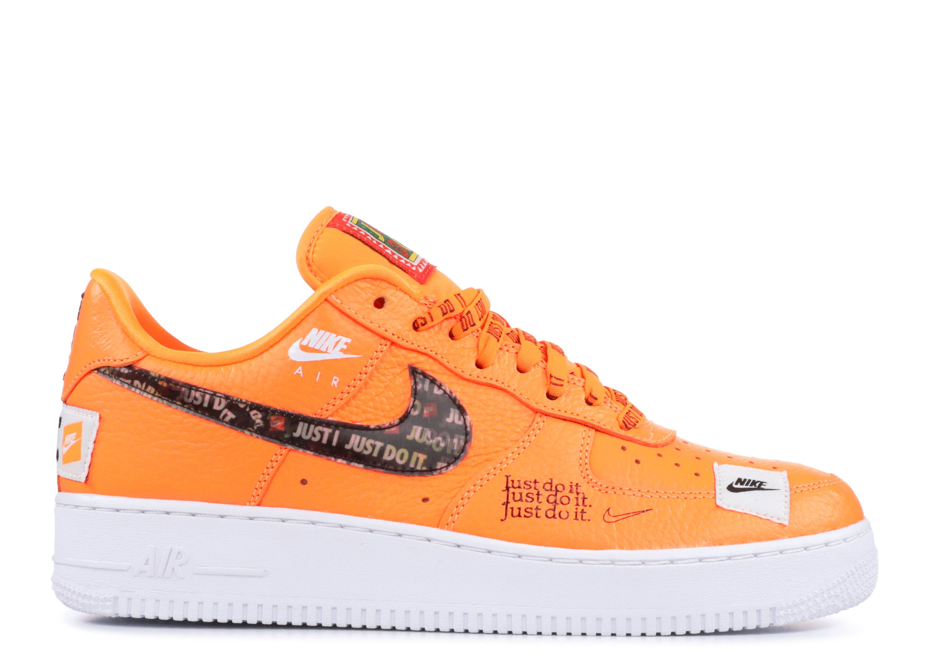 Air Force 1 Low 'Just Do It' - Nike - AR7719 800 - total orange/total ...