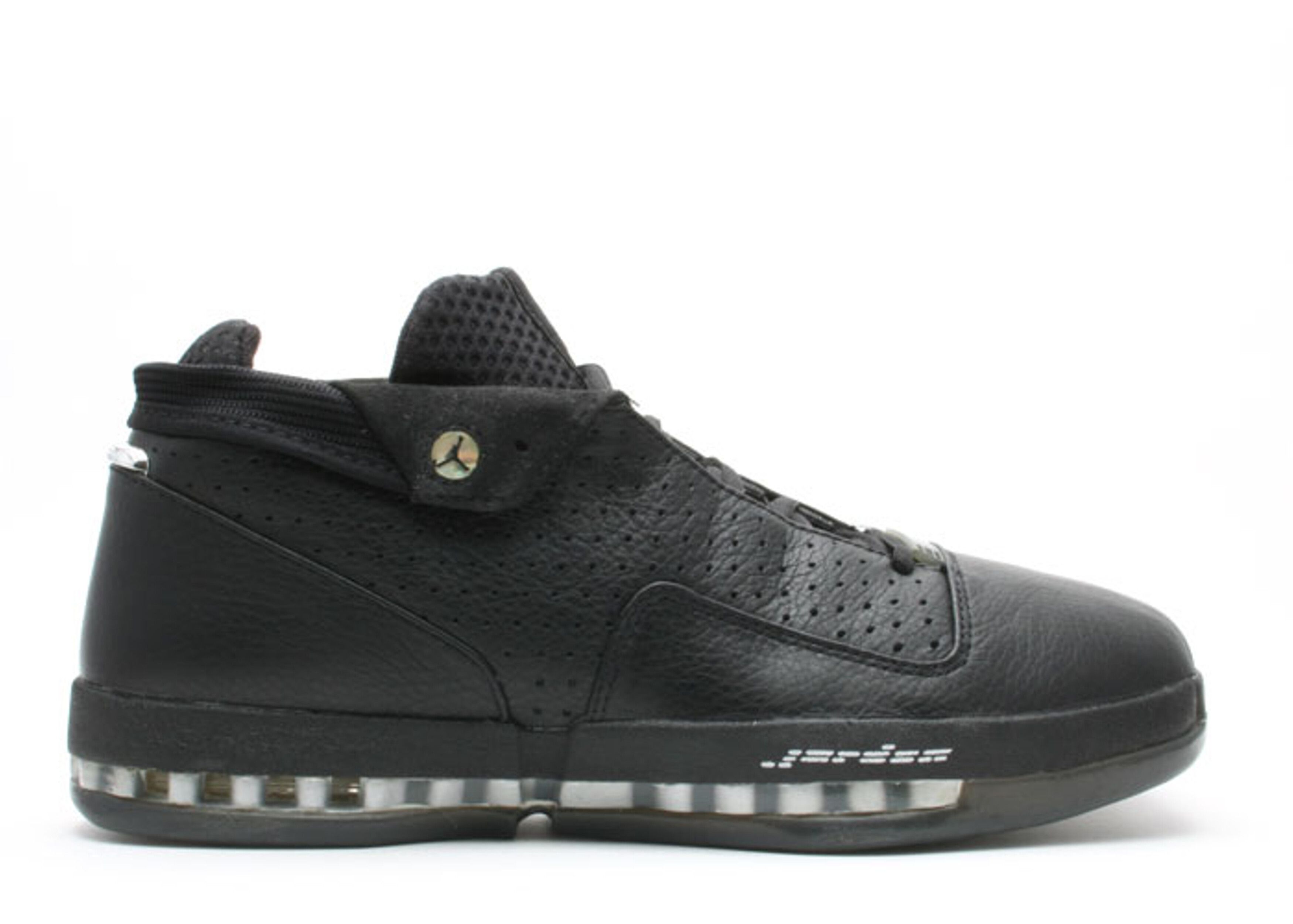 Air Jordan 16 OG Low 'Black Chrome' - Air Jordan - 136069 001 - black ...