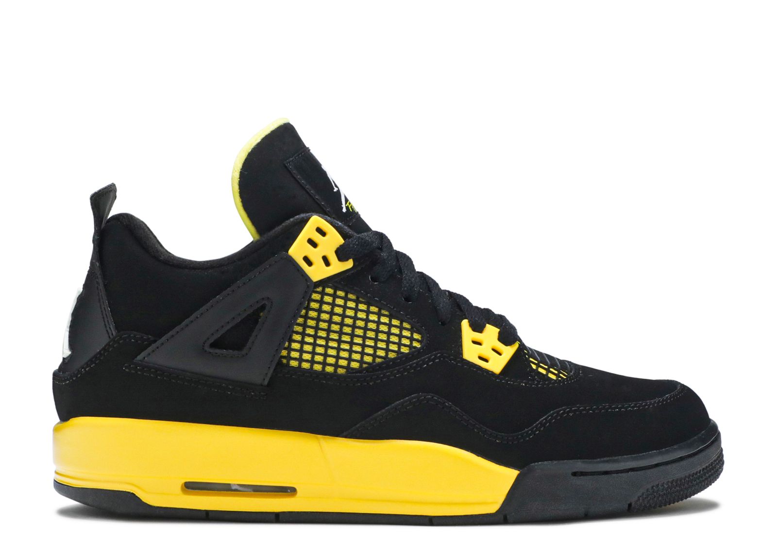 Air Jordan 4 Retro GS 'Thunder' 2012 - Air Jordan - 408452 008 - black