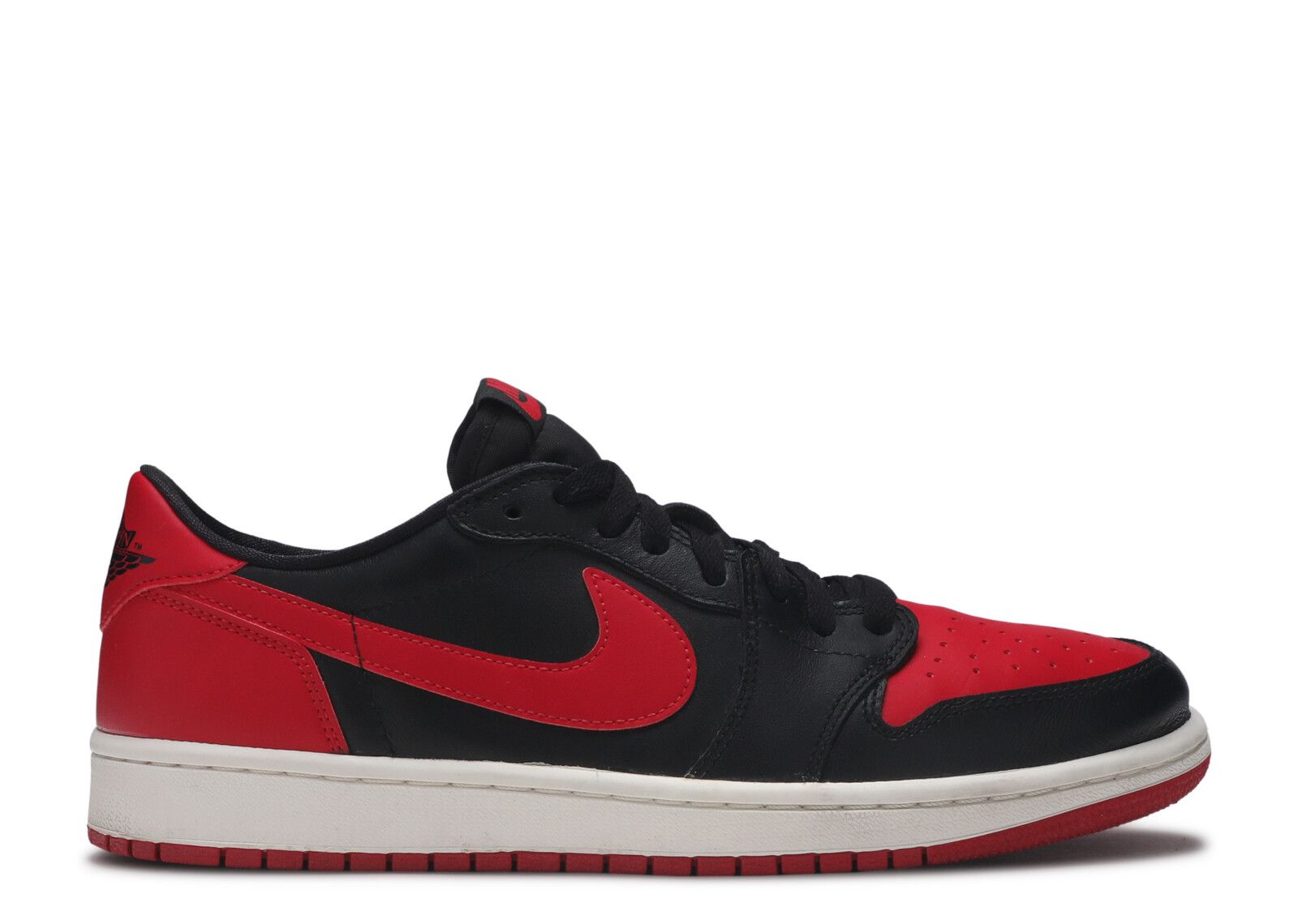 Air Jordan 1 Retro Low OG 'Bred' - Air Jordan - 705329 001 - black ...