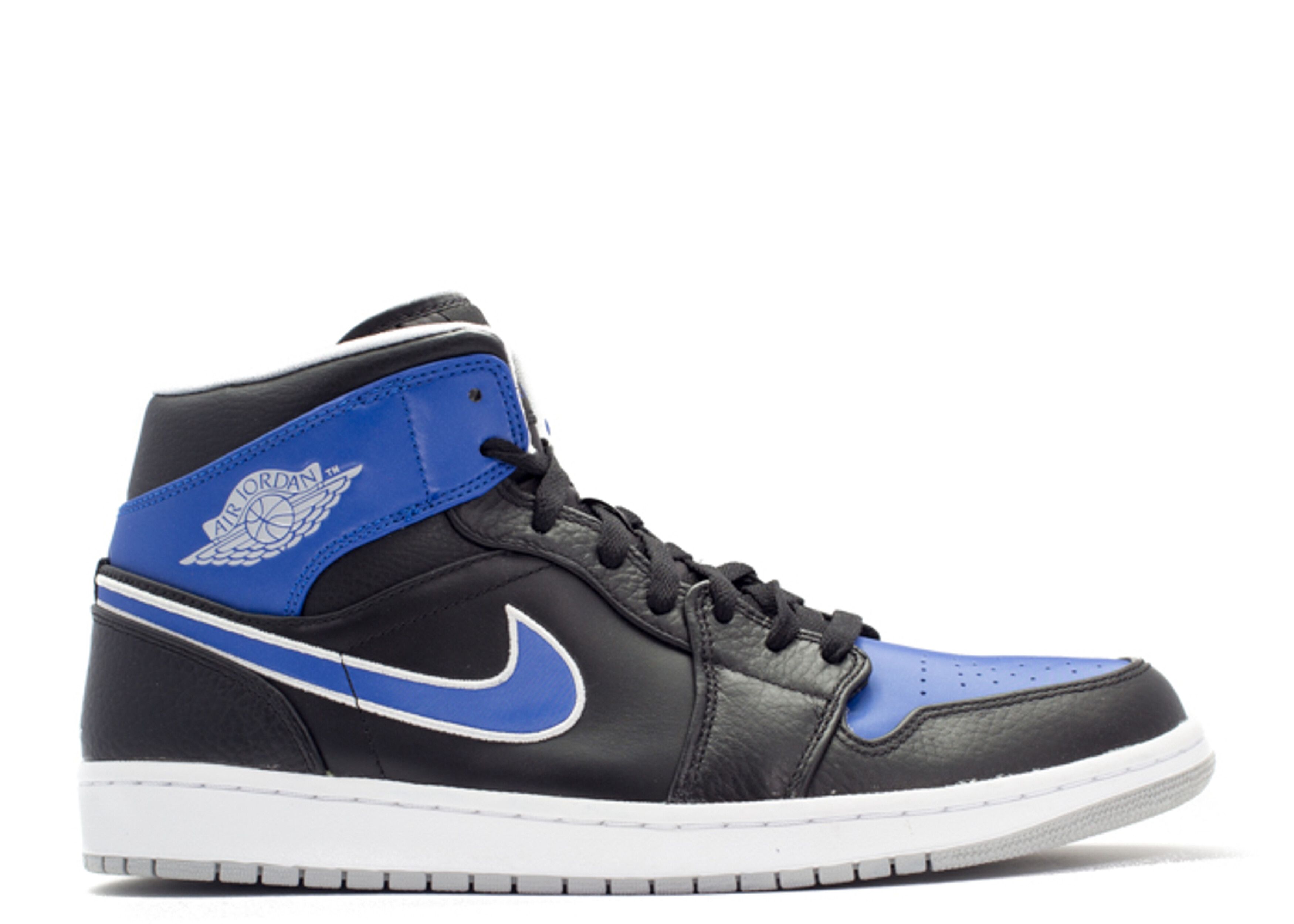 Air Jordan 1 Mid 'Game Royal' - Air Jordan - 554724 007 - black ...