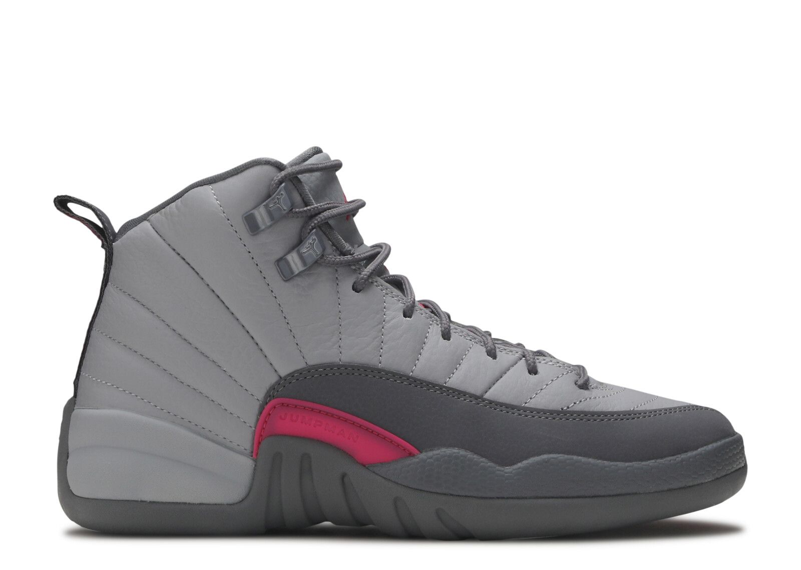 Air Jordan 12 Retro GG 'Vivid Pink' - Air Jordan - 510815 029 - wolf grey/vivid pink-cool grey 