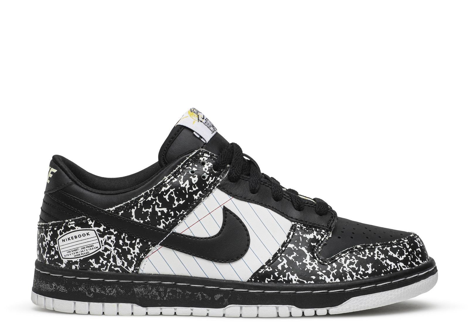 Dunk Low Premium GS 'Nikebook' Nike 327624 001 black/blackwhiteuniversity blue Flight Club