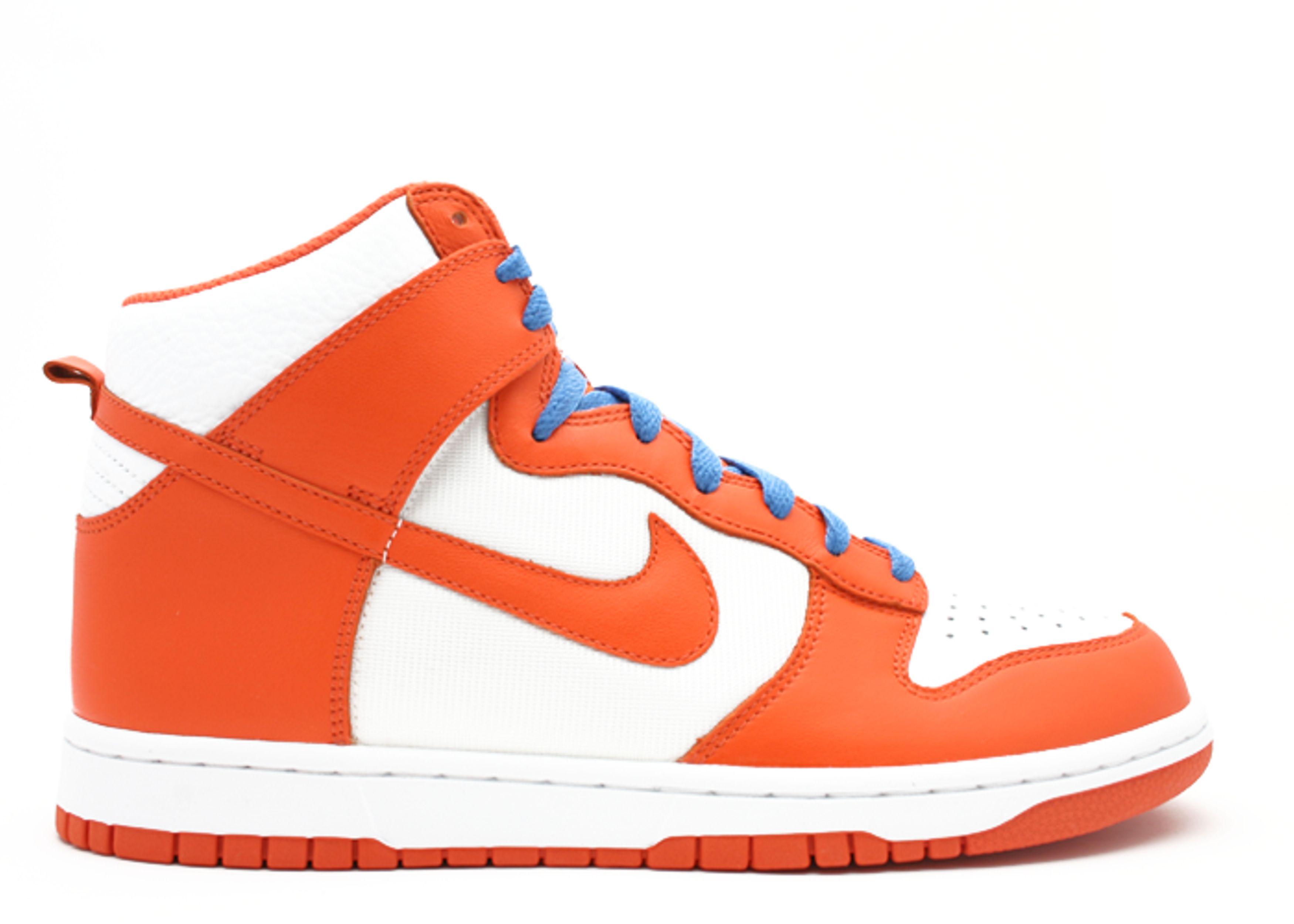 Dunk High - Nike - 317982 181 - white/orange blaze-vrsty blue | Flight Club