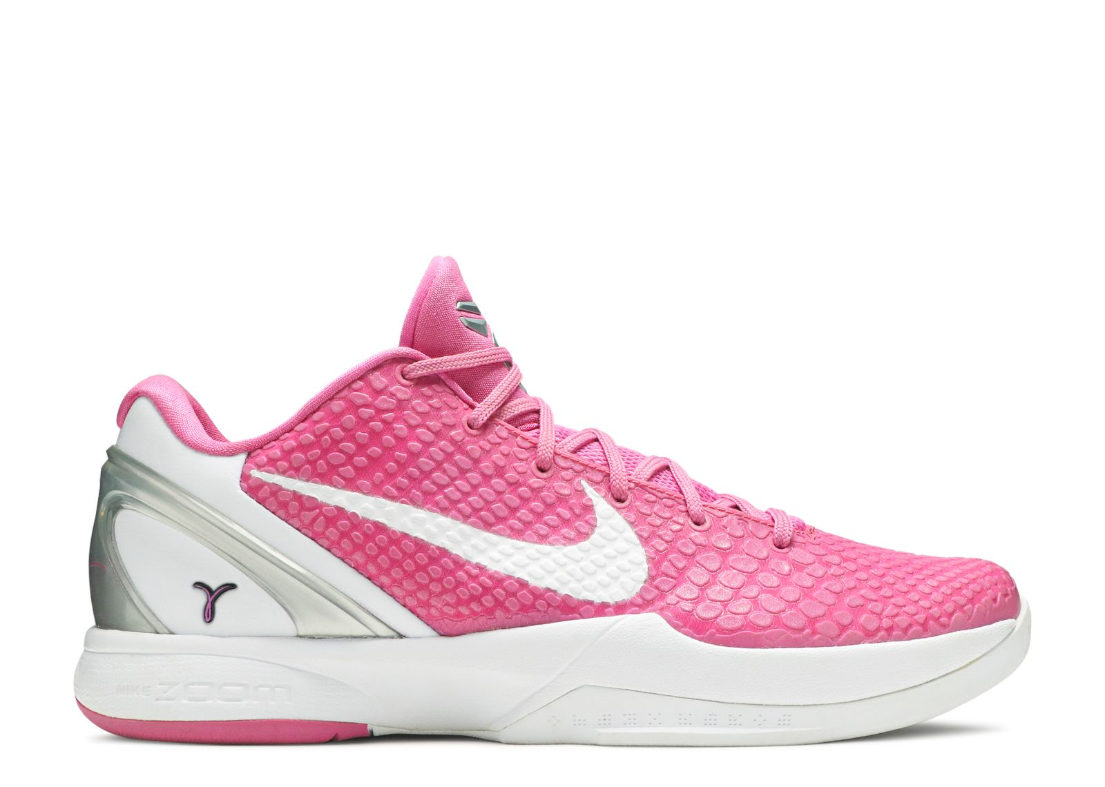 Zoom Kobe 6 'Think Pink' - Nike - 429659 601 - pinkfire/white/metallic ...