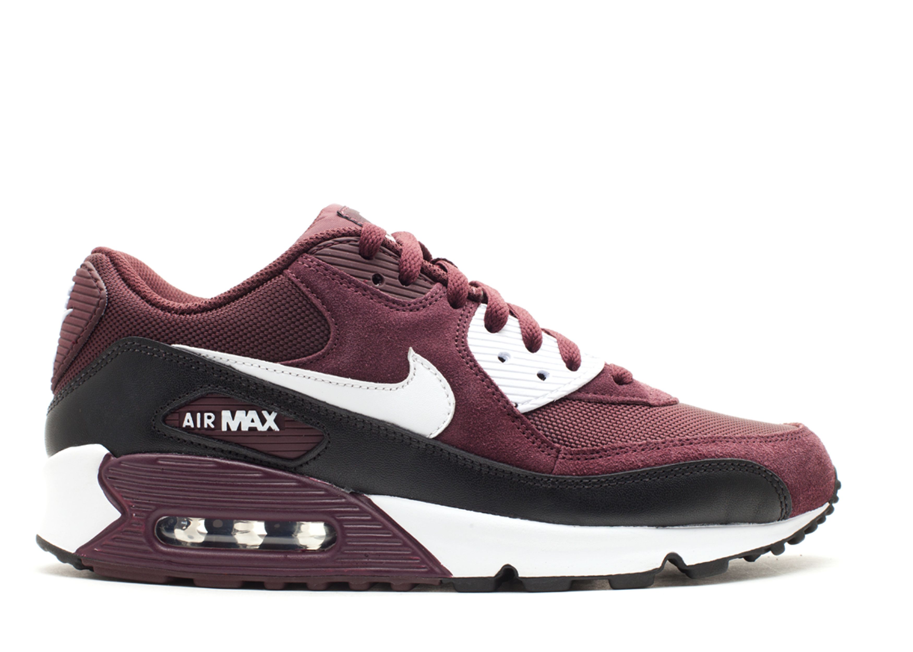 Air Max 90 - Nike - 325018 603 - deep burgandy/white-black | Flight Club