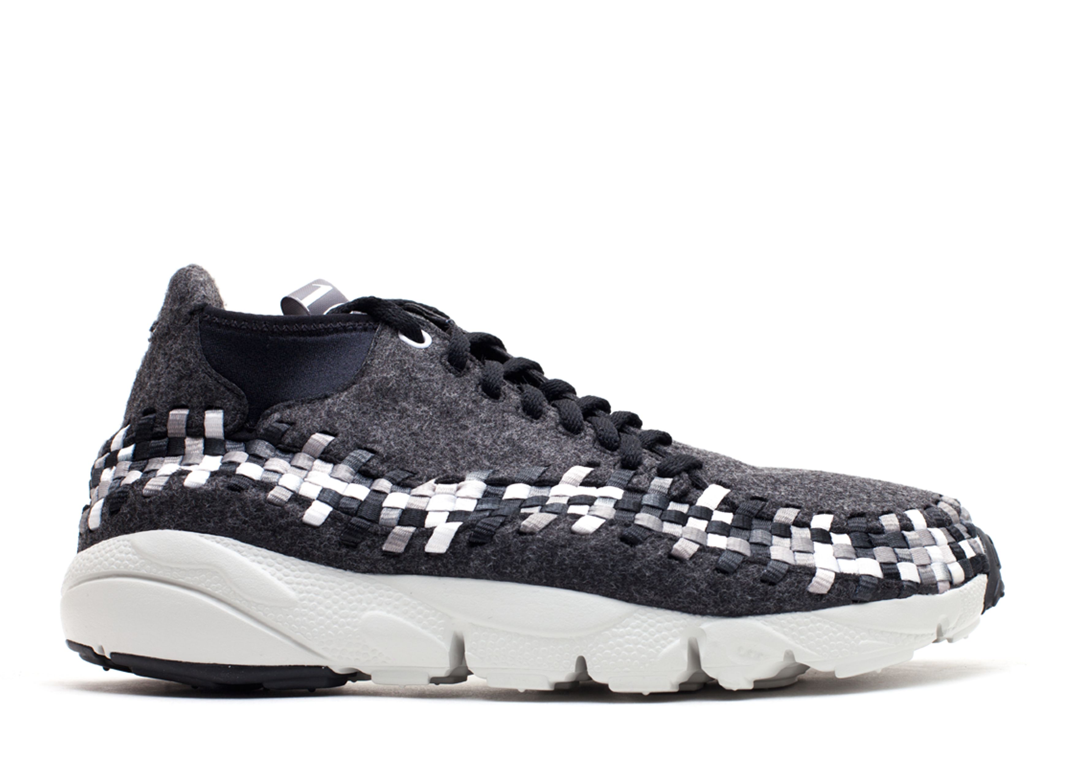 Air Footscape Woven Chukka - Nike - 443686 014 - black/mdm grey-mid fg ...