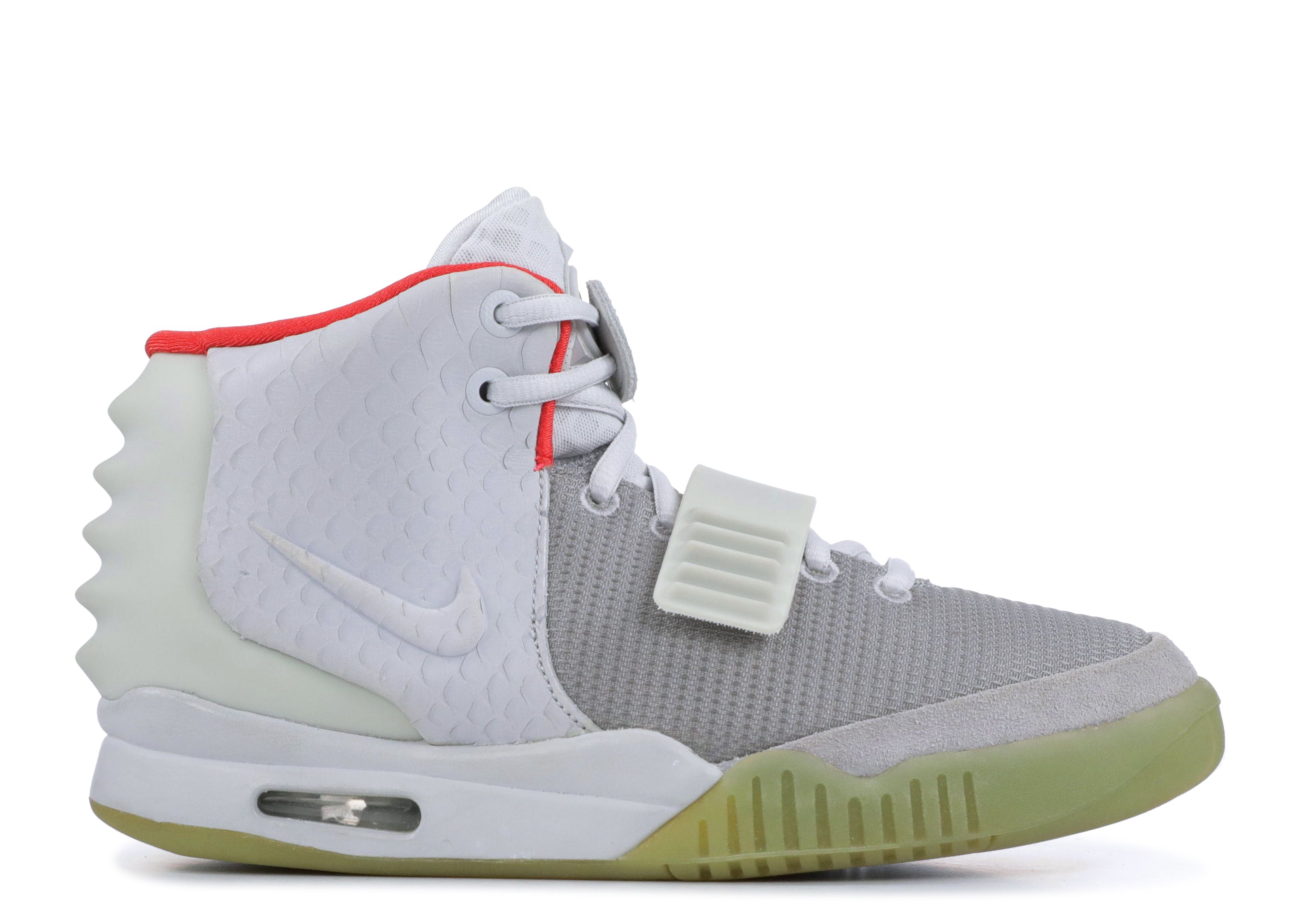 Air Yeezy 2 NRG 'Pure Platinum' Sample - Nike - 508214 010 S - wolf ...