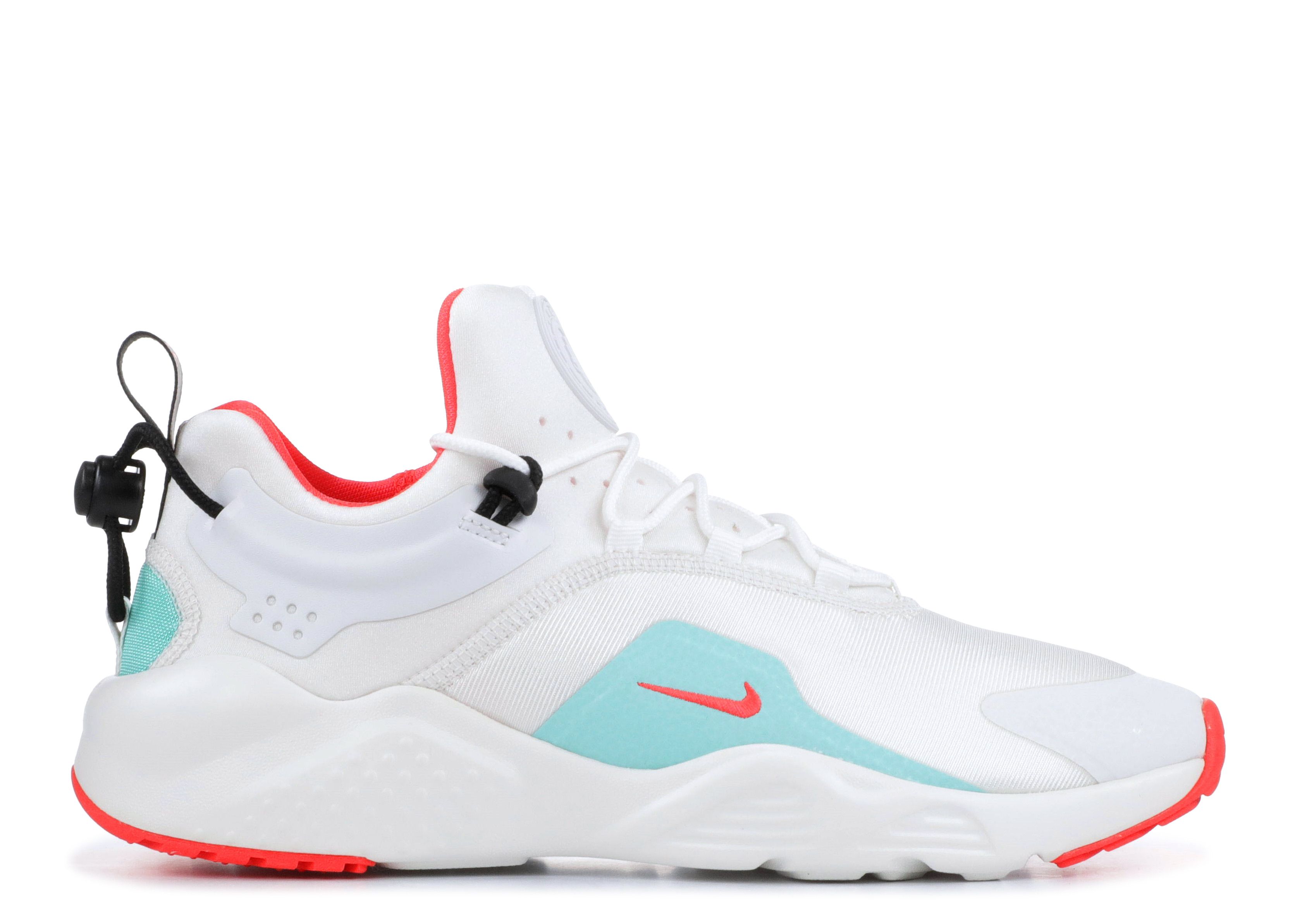 Wmns Air Huarache City Move 'Summit White Bright Crimson' - Nike - AO3172 100 - summit white 