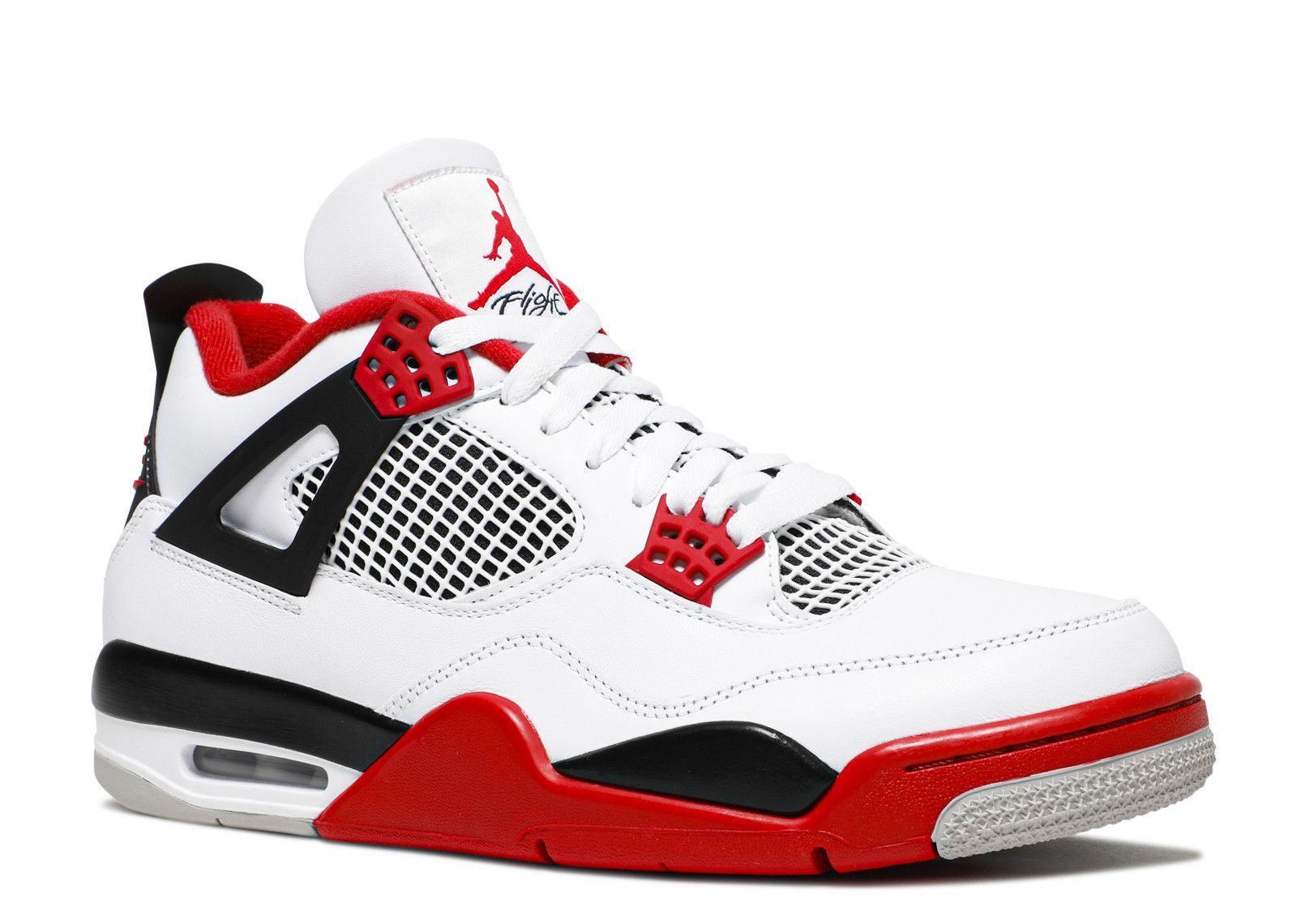 Air Jordan 4 Retro OG 'Fire Red' 2020 - Air Jordan - DC7770 160 - white ...