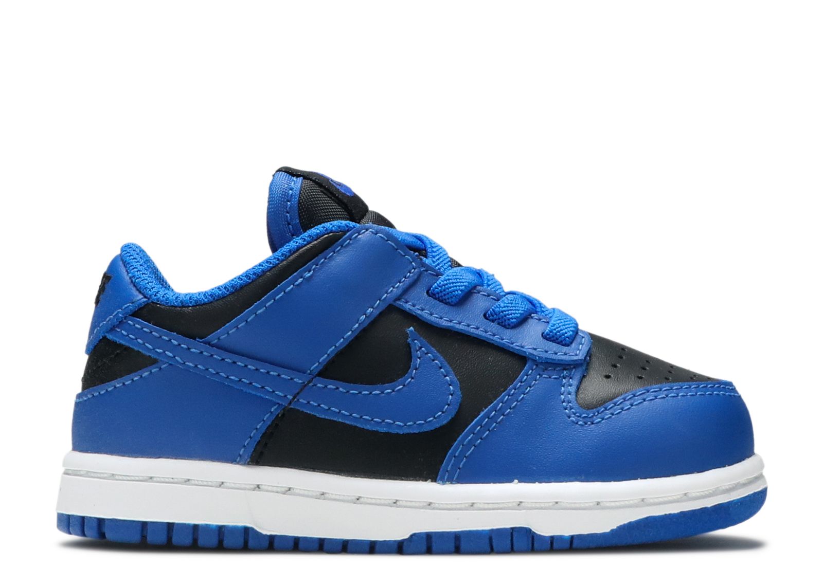 dunk low black hyper cobalt white