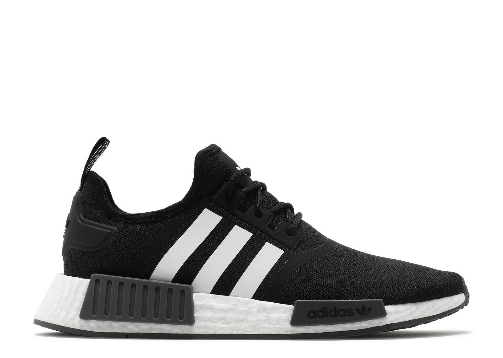 Nmd R Primeblue Black White Adidas Gz Core Black Cloud White Grey Five Flight Club