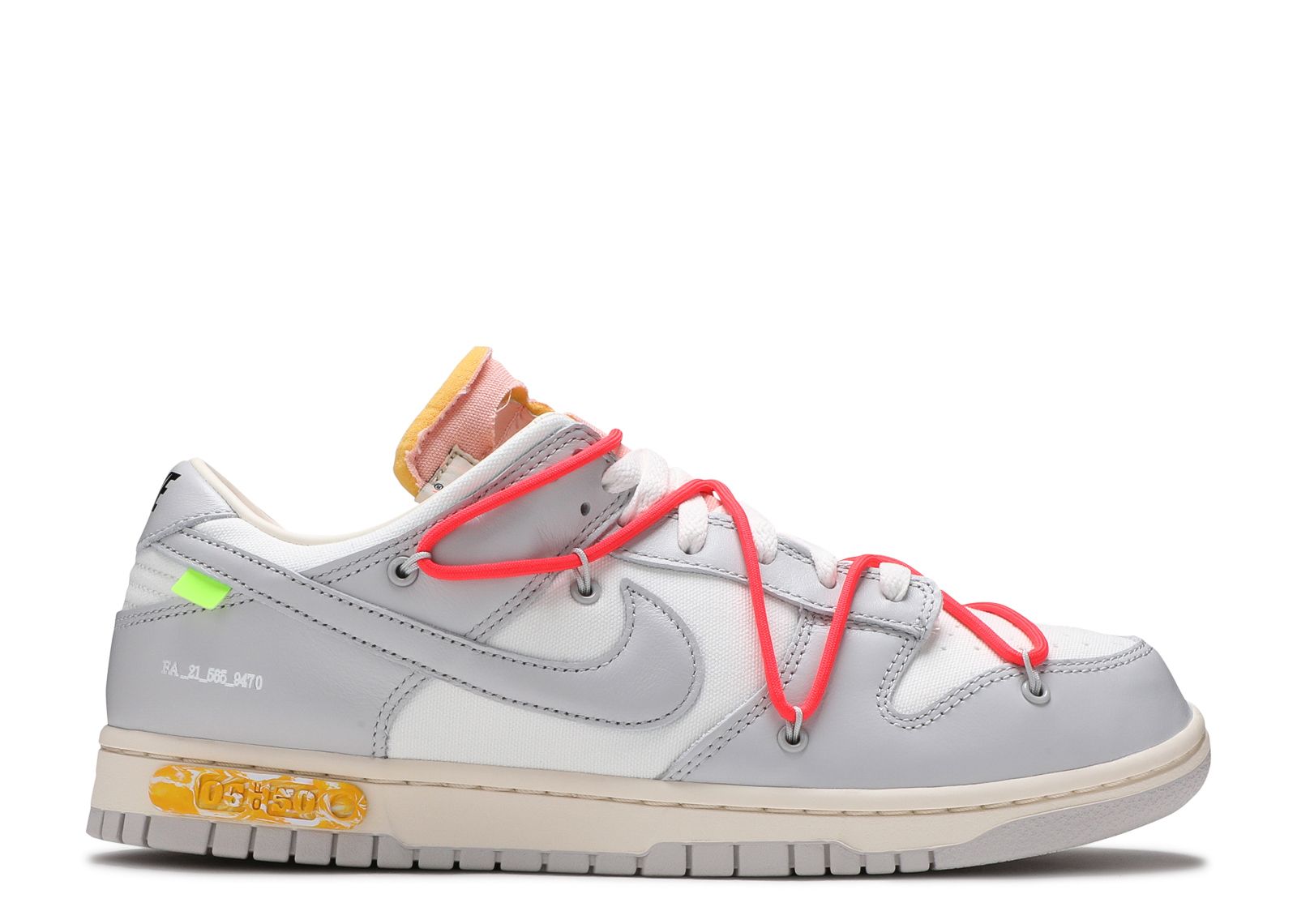 dunk off white lot 1