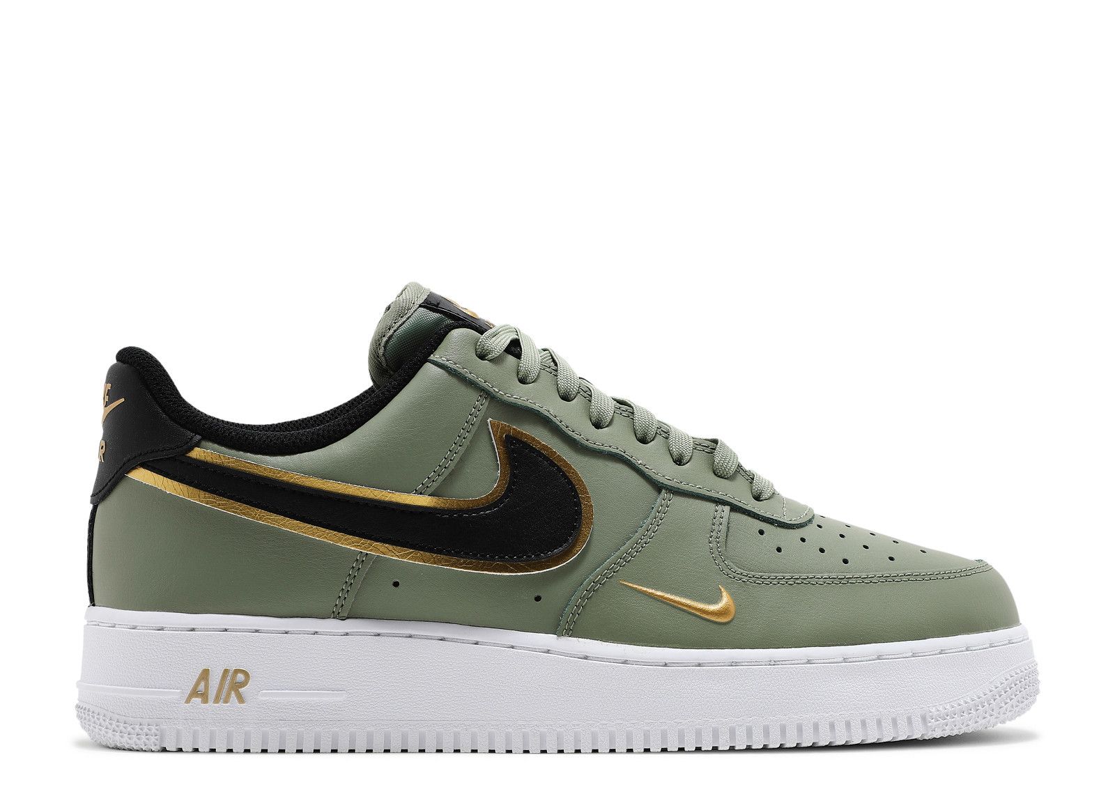 Air Force 1 '07 LV8 'Metallic Swoosh Pack Oil Green' - Nike - DA8481 ...