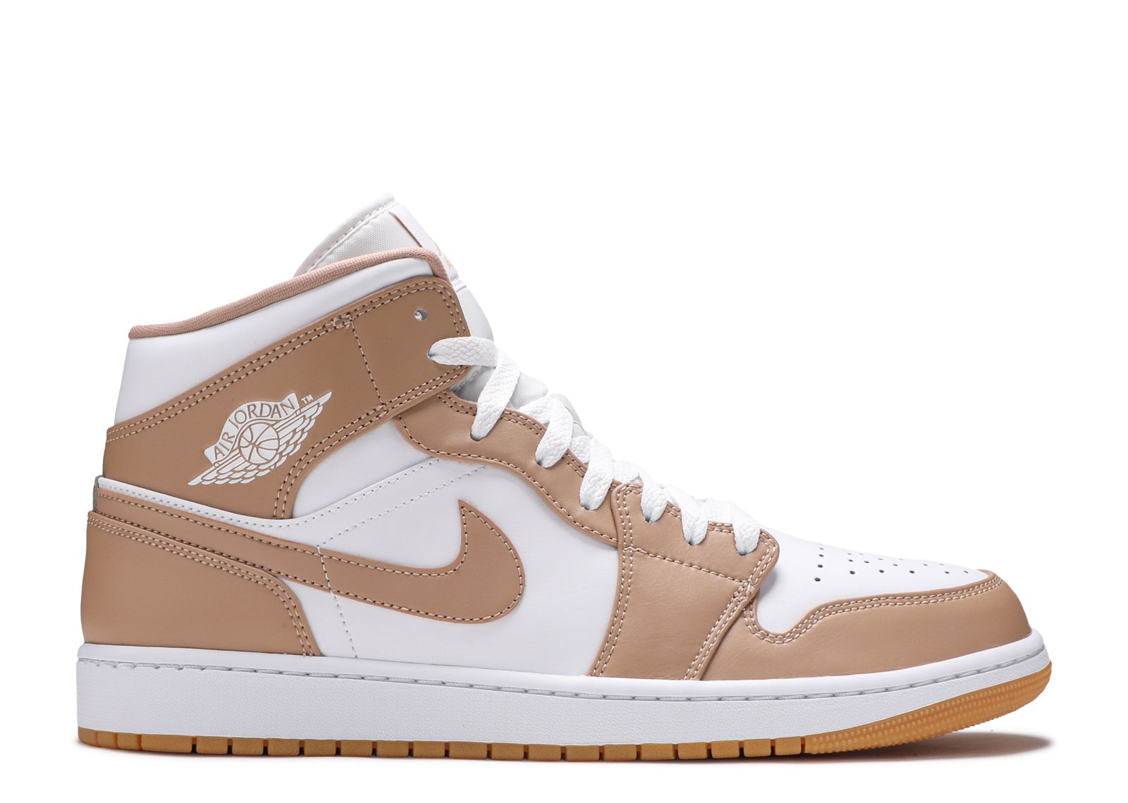 jordan mid tan gum