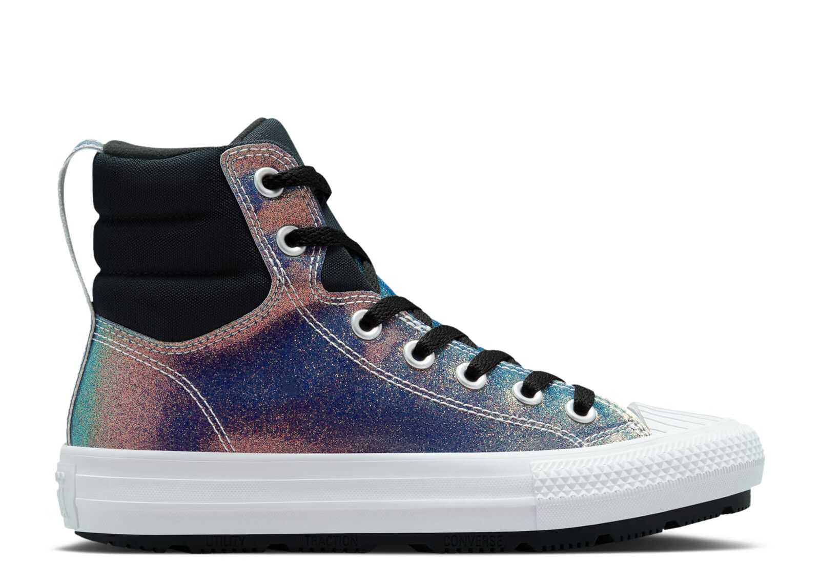 Chuck Taylor All Star Berkshire Boot GS 'Iridescent Glitter' - Converse ...