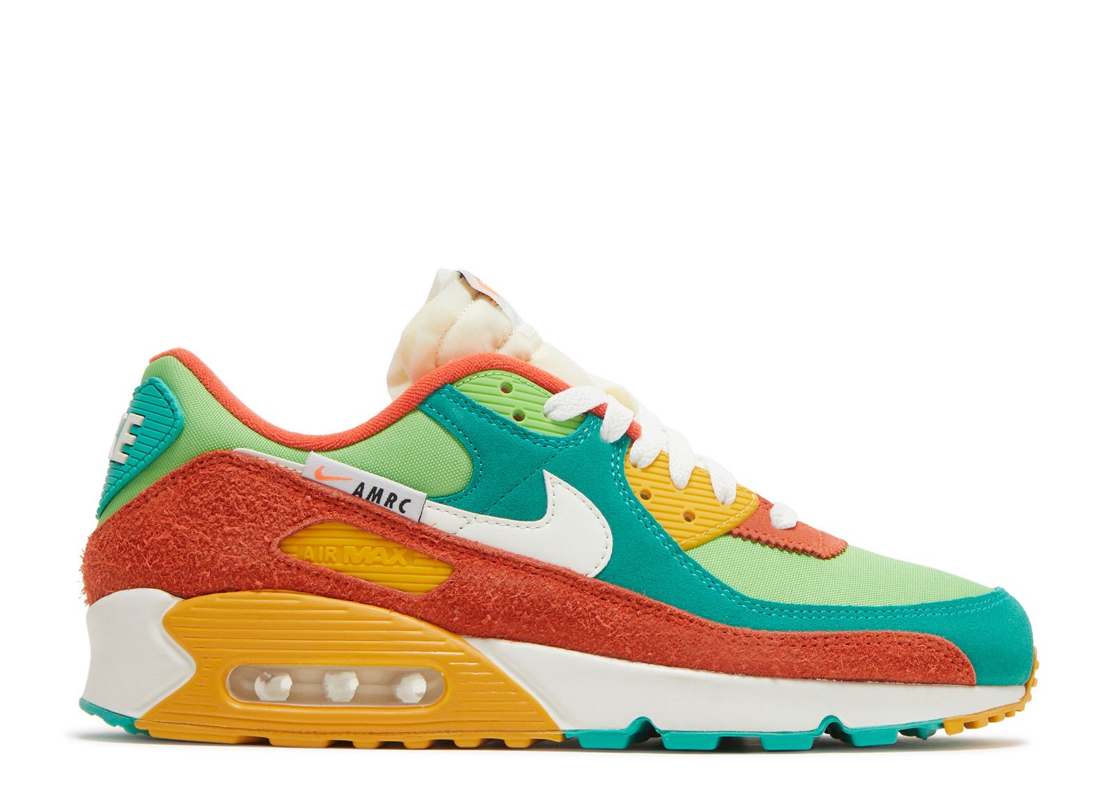 Air Max 90 SE 'Running Club Roma Green' - Nike - DC9336 300 - roma green/sail/orange/mean green 