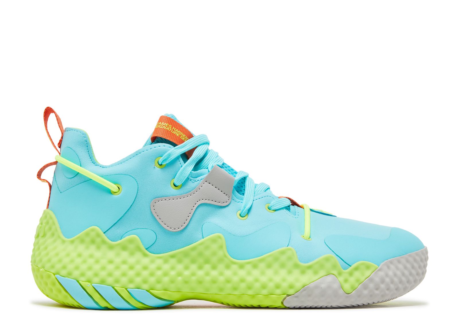 Harden Vol. 6 'Pulse Aqua Solar Yellow' - Adidas - GV8703 - pulse aqua ...