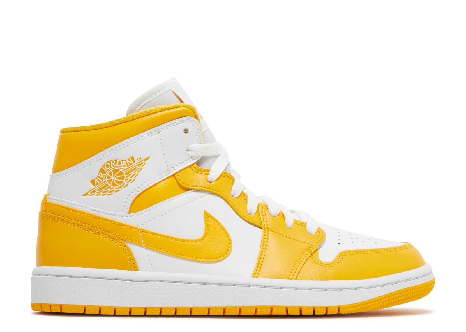 Wmns Air Jordan 1 Mid 'University Gold' - Air Jordan - BQ6472 117 ...