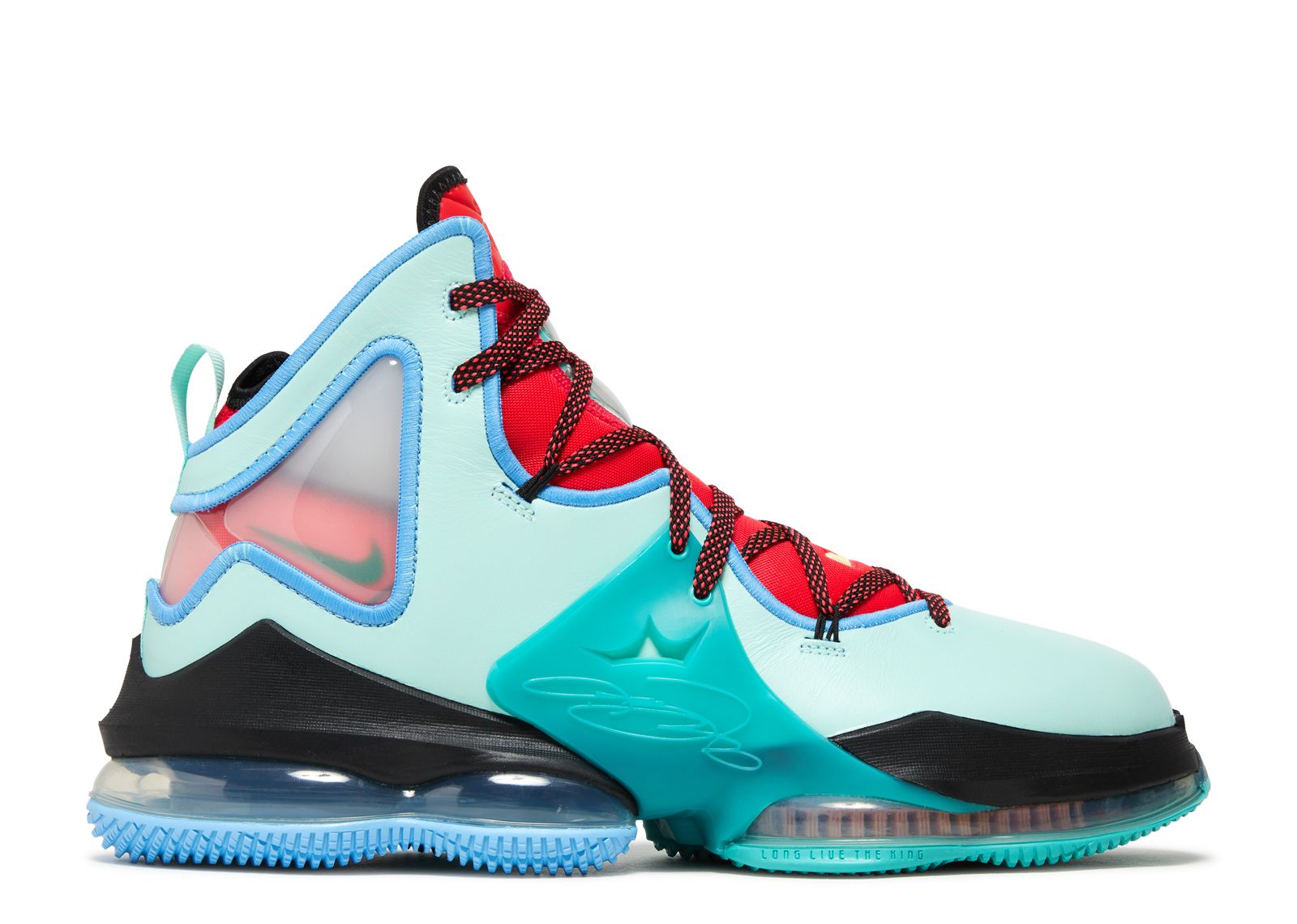 LeBron 19 'LeBronival' - Nike - DQ7548 600 - bright crimson/coconut ...