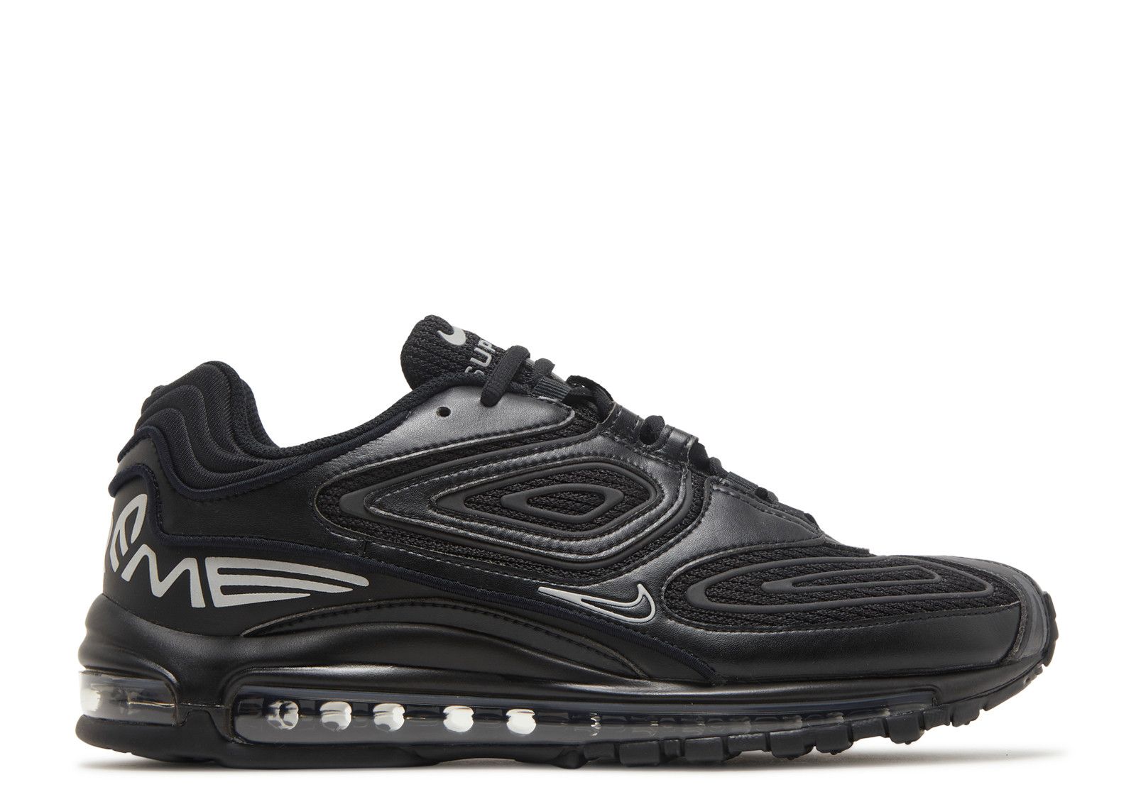 Supreme X Air Max 98 TL SP 'Black' - Nike - DR1033 001 - black/metallic