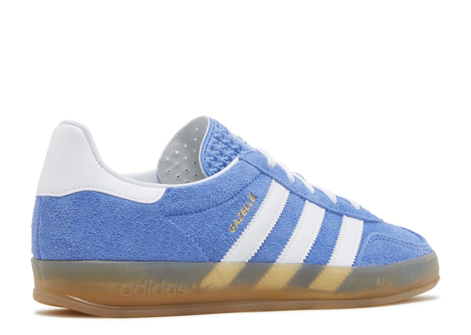 Wmns Gazelle Indoor Blue Fusion Gum Adidas Hq8717 Blue Fusion