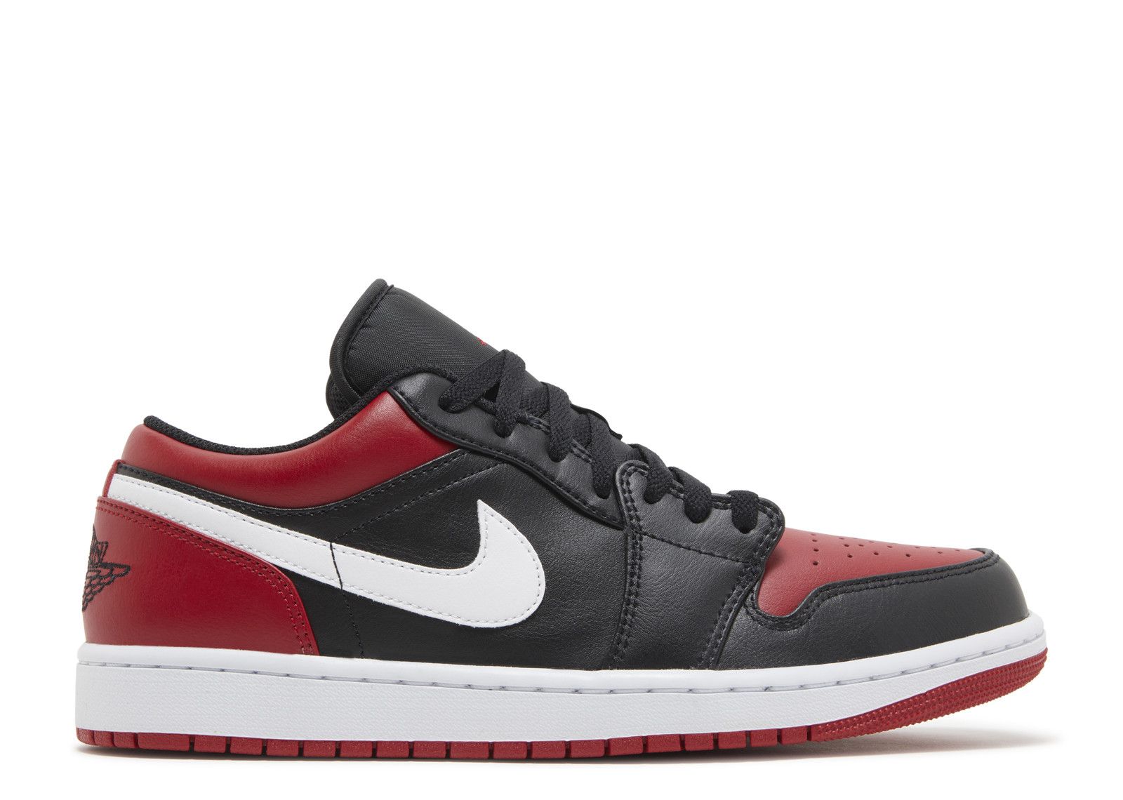 Air Jordan 1 Low 'Alternate Bred Toe' - Air Jordan - 553558 066 - black ...