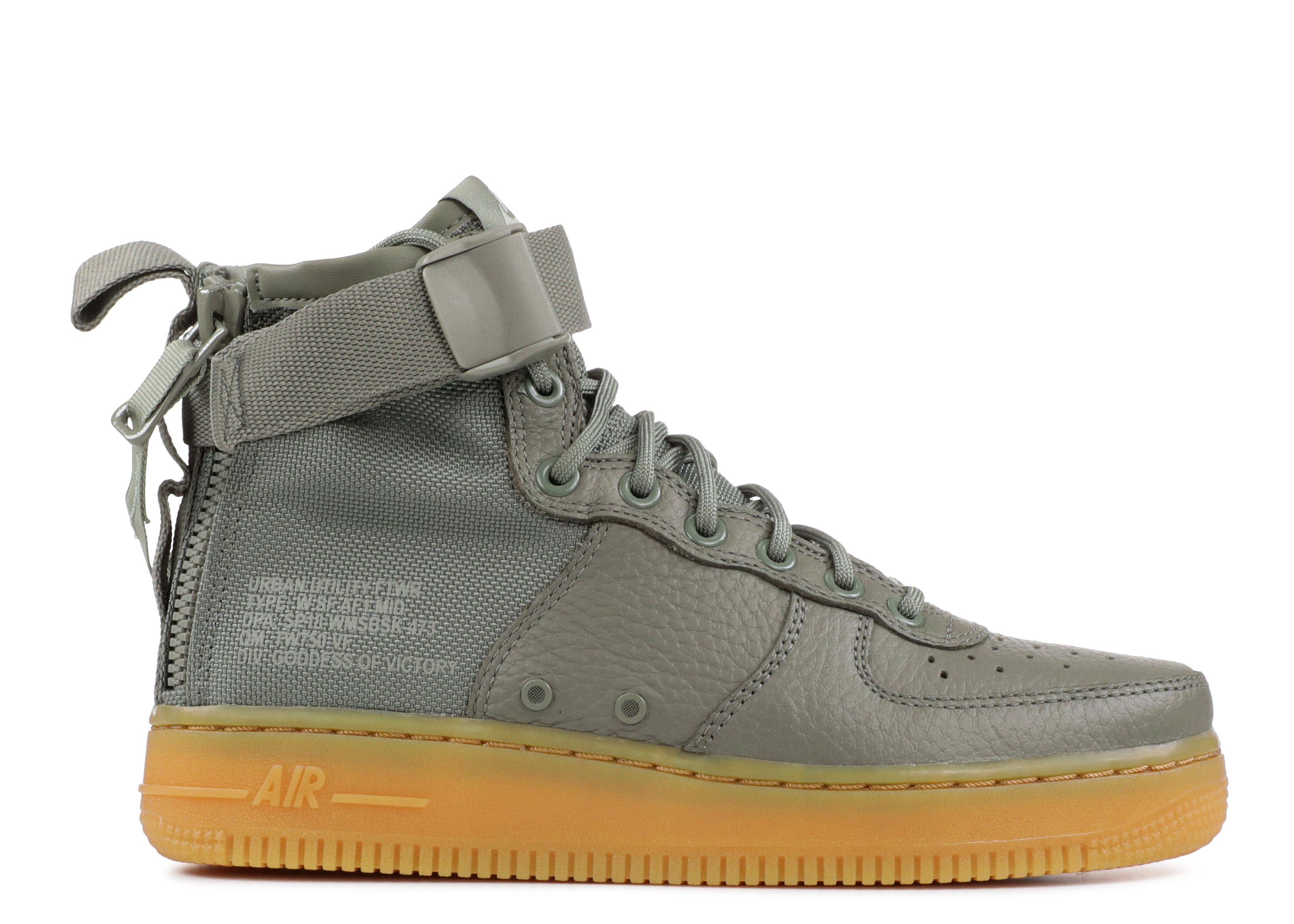 Wmns SF Air Force 1 Mid 'Dark Stucco' - Nike - AA3966 004 - dark stucco ...