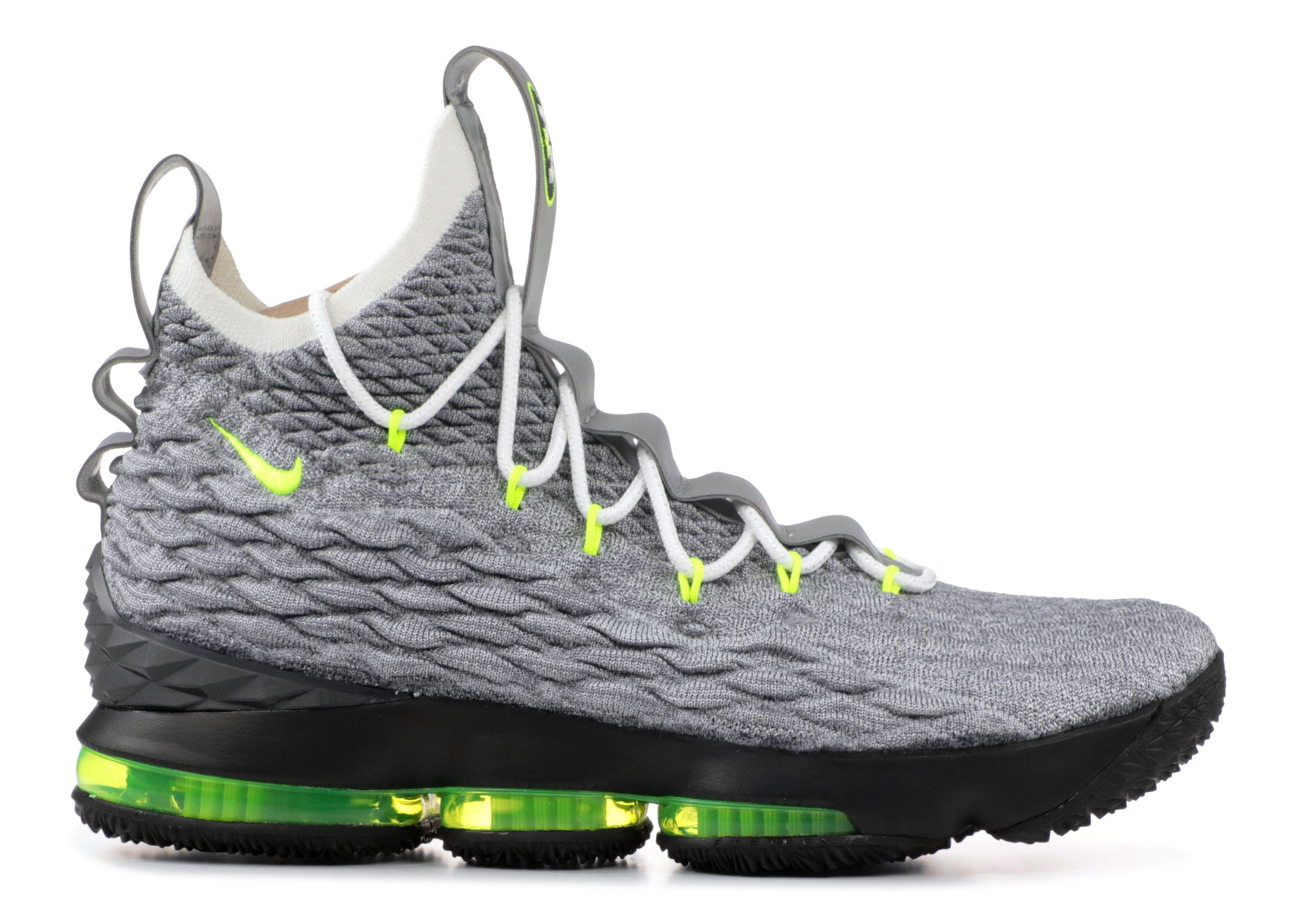 LeBron 15 'Air Max 95' PE - Nike - AR4831 001 - cool grey/neon grey ...